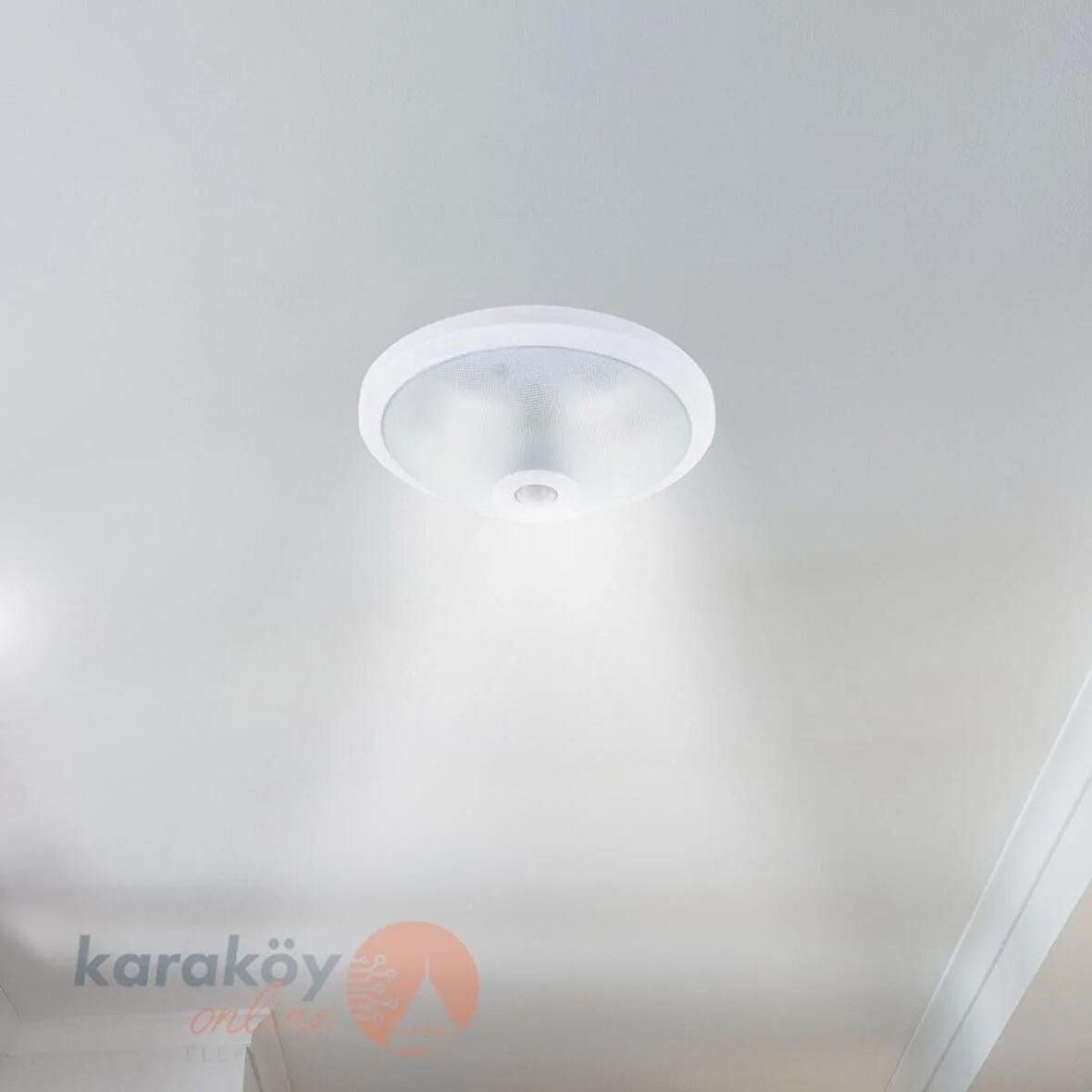 Sensörlü Tavan 360° Hareket Sensörlü Tavan Armatürü Lamba Glop