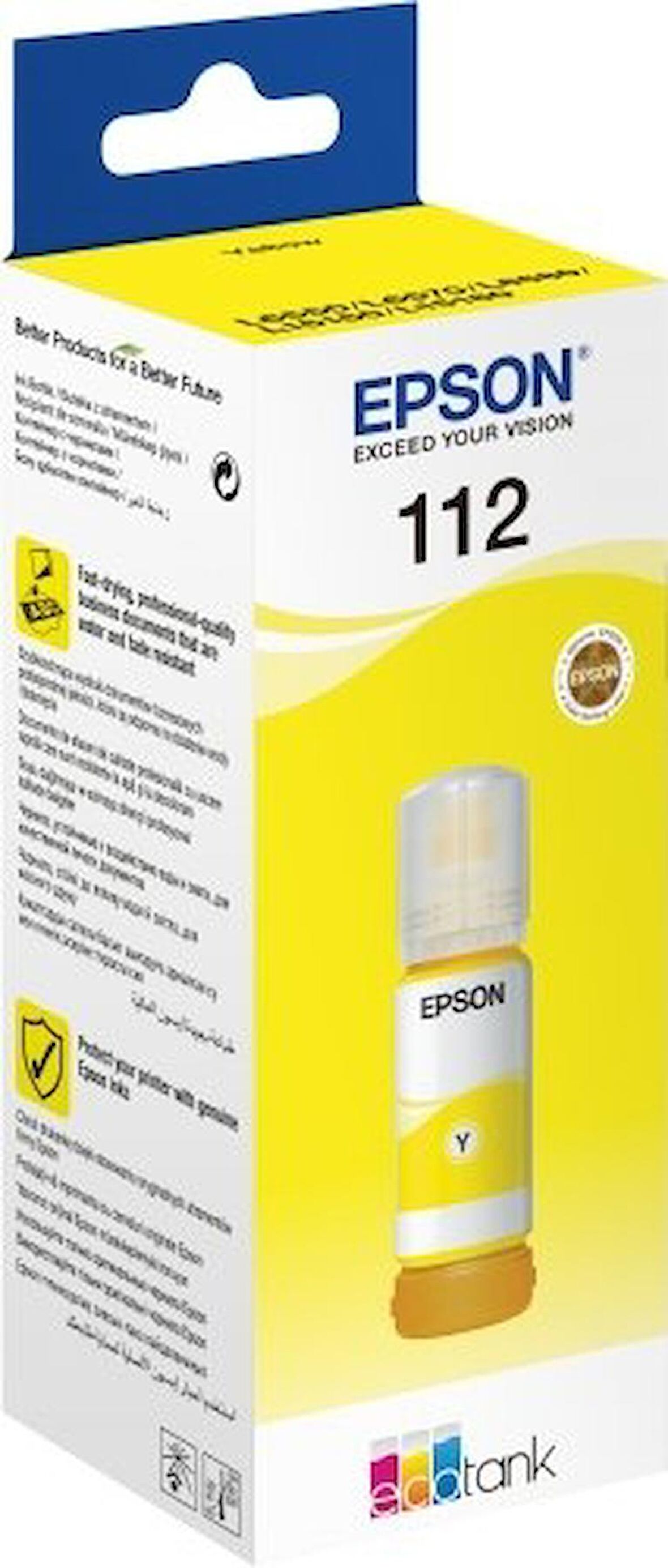 Epson C13T06C44A 112 Sarı (Yellow) Mürekkep Kartuş