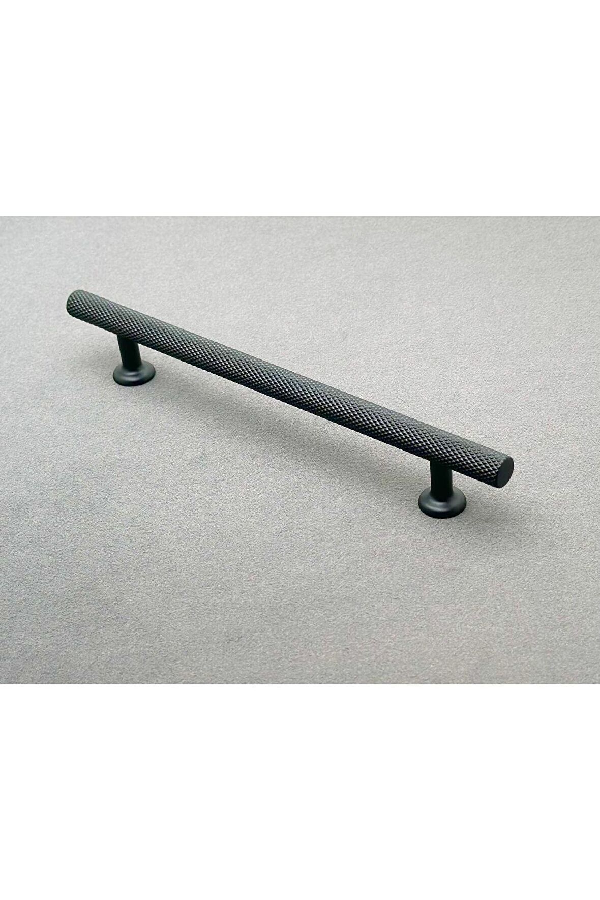 Mobilya Dolap Kulpu Mutfak Çekmece Kulpu Çizgili Dal Siyah 160 Mm ( 16 Cm ) 10 Adet