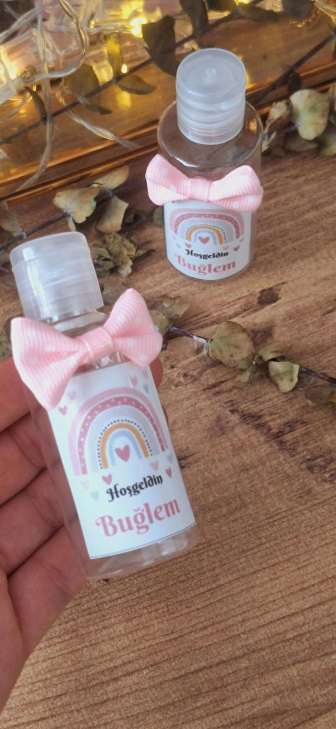 HEDİYELİK KOLONYA ŞİŞESİ 10 ADET (BOŞ ŞİŞE) DOĞUM GÜNÜ MEVLÜT SÜNNET BABYSHOWER