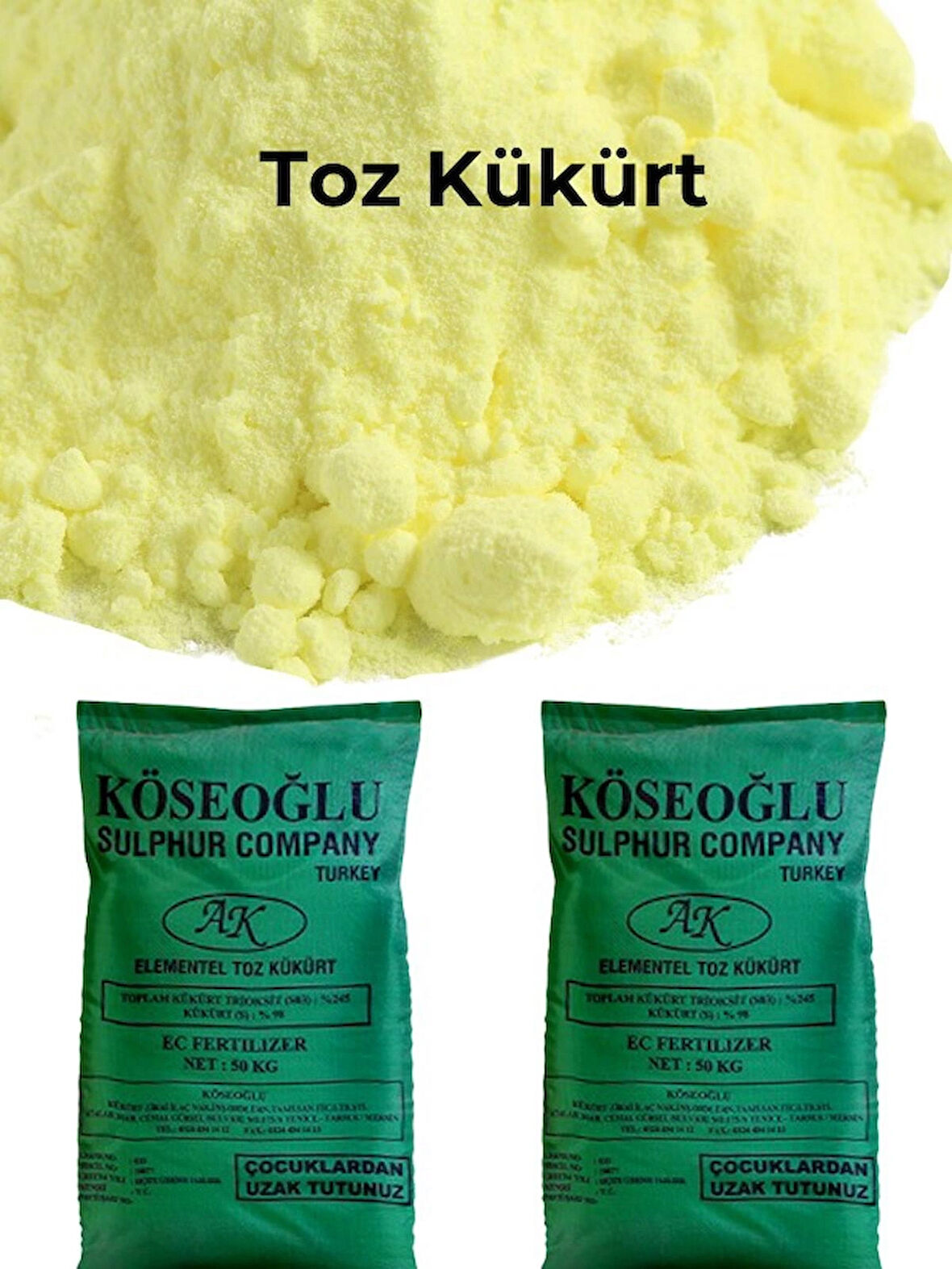 Yıldız Tohum Köseoğlu Elementel Kükürt 10 kg