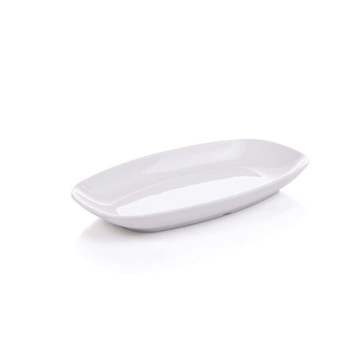 Gmb Nazen K-21 Termoset Kırılmaz-26 cm oval kayık tabak 60 Adet