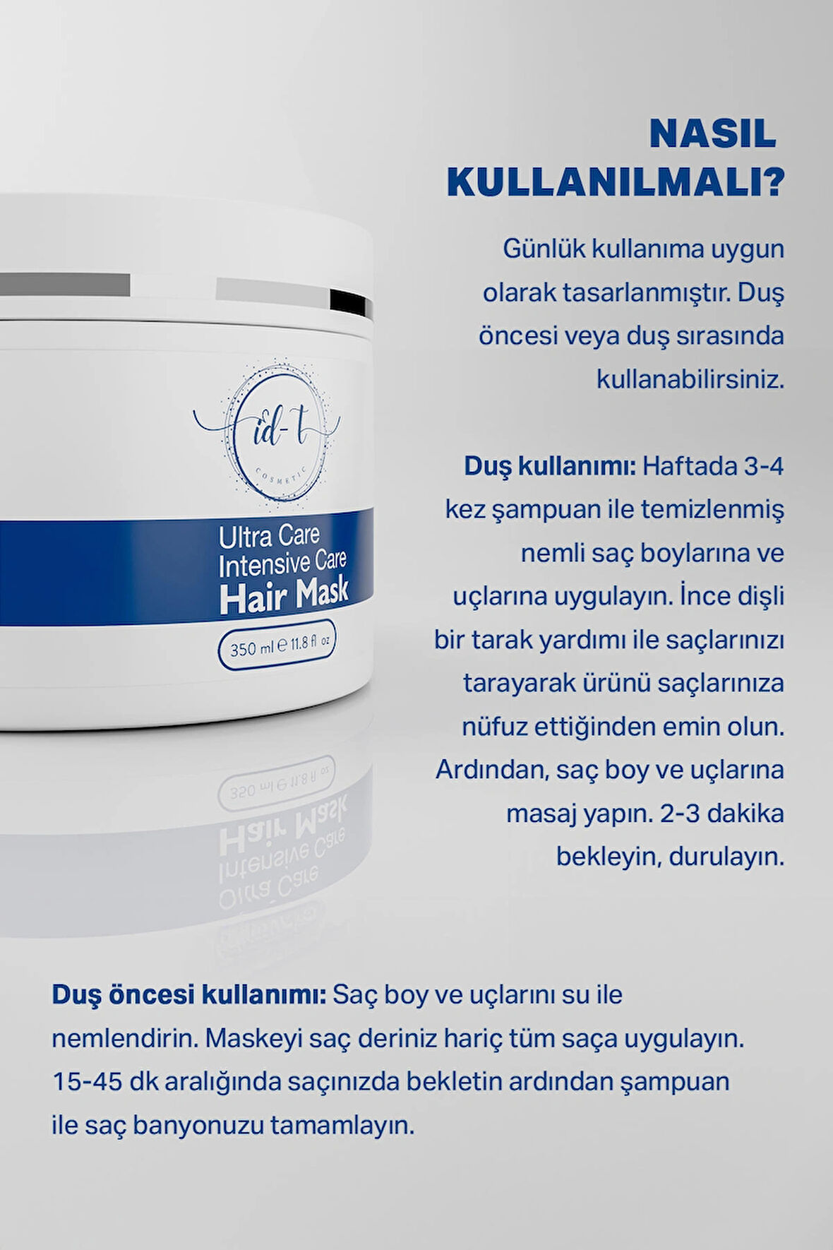 HIZLI SAÇ UZAMAYA YARDIMCI ONARICI KERATİN BOTOKS ETKİLİ YOĞUN BAKIM SAÇ MASKESİ