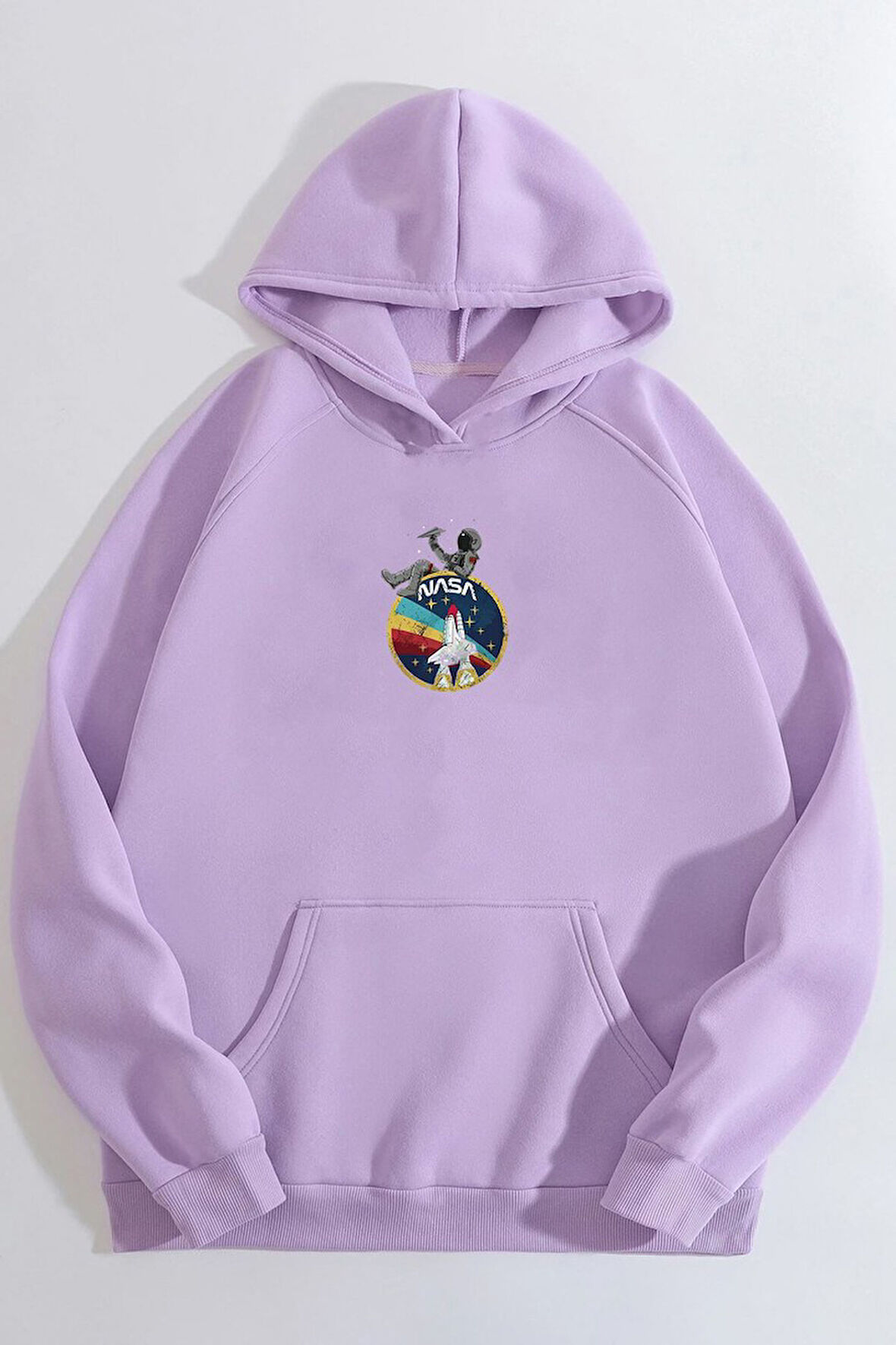 Uyguntarz Unisex Nasa Baskılı Sweatshirt