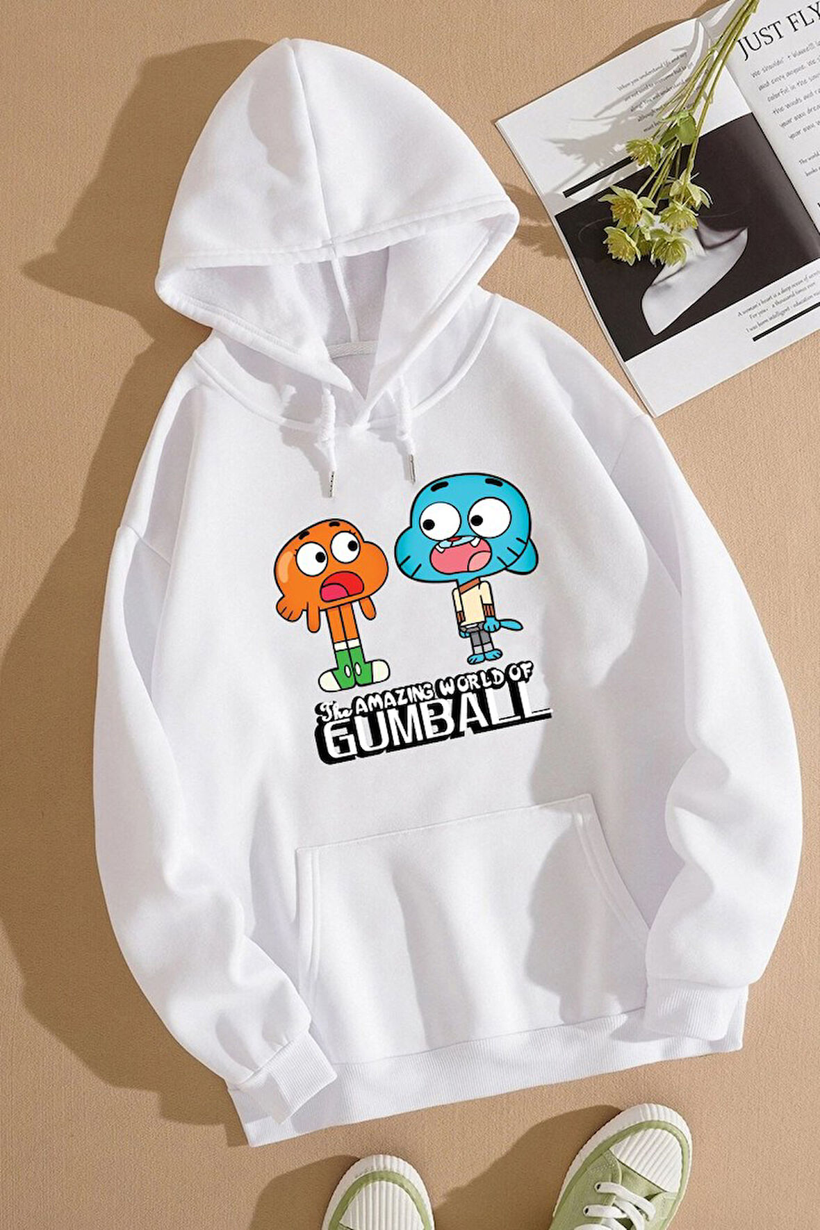 Uyguntarz Unisex Gumball Baskılı Sweatshirt