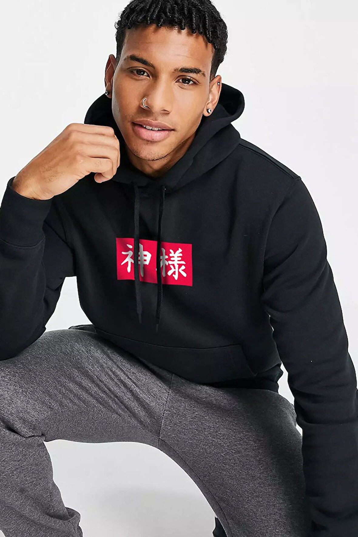 Uyguntarz Chinesebox Kapşonlu Hoodie
