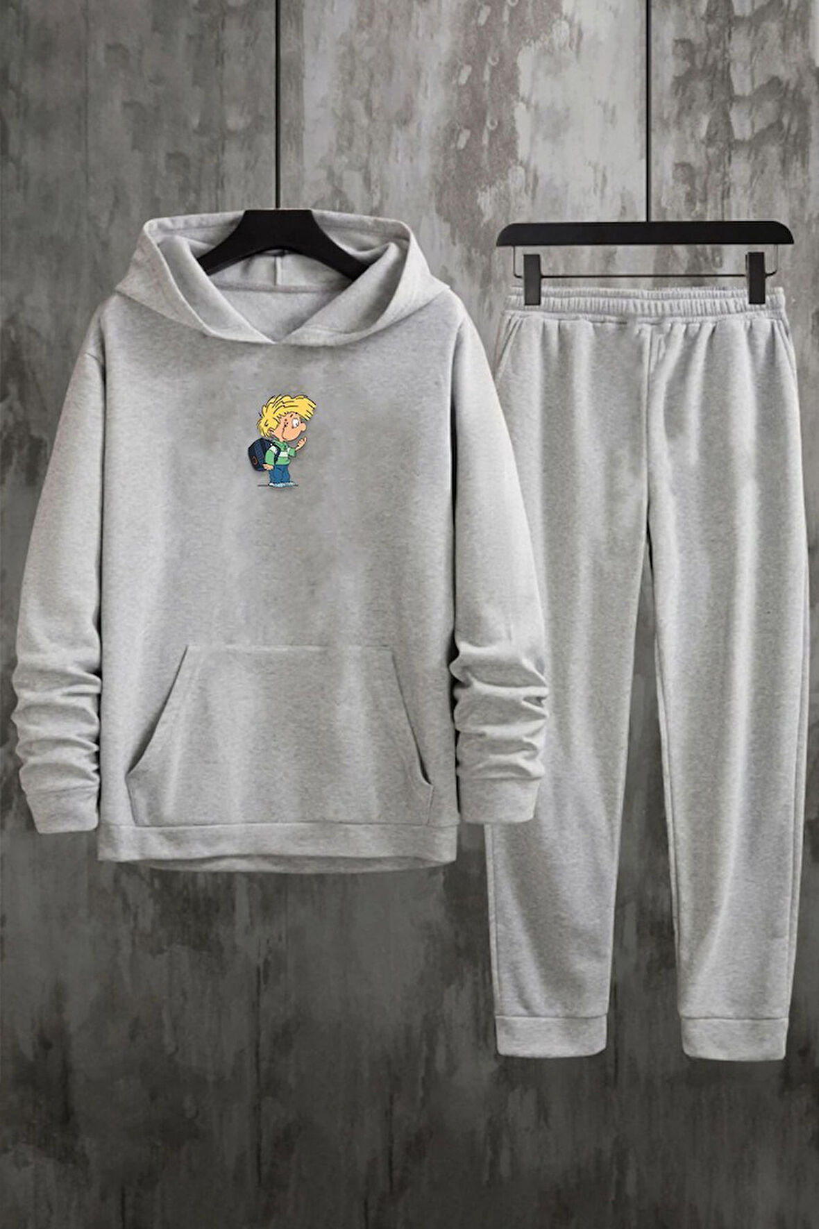 Uyguntarz Unisex Cedric Üzümlü Kekim Eşofman Takımı