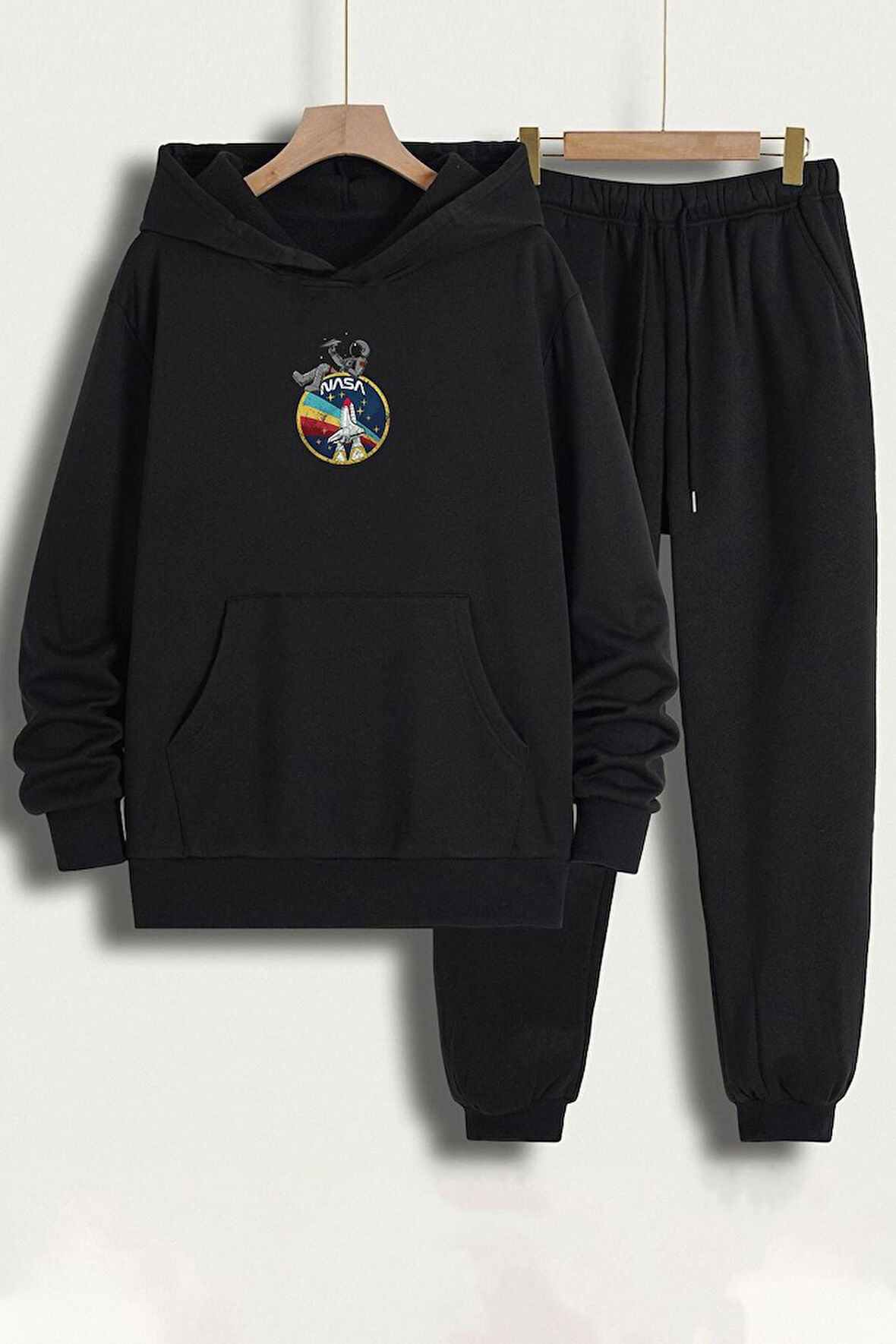 Uyguntarz Unisex Nasa Baskılı Eşofman Takımı
