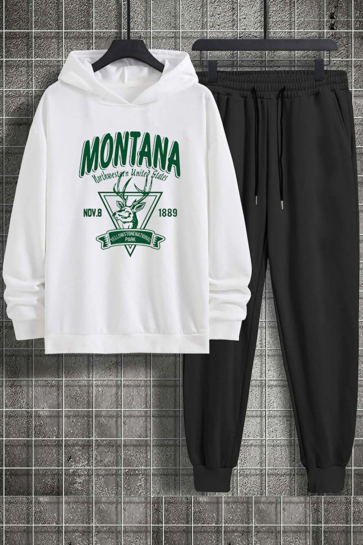 Uyguntarz Unisex Montana Baskılı Eşofman Takımı