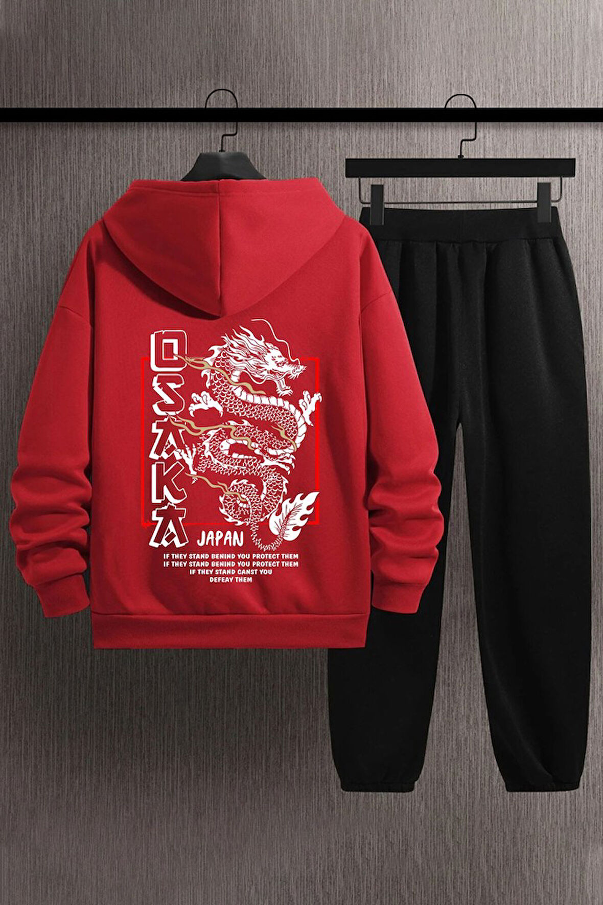 Uyguntarz Unisex Osaka Baskılı Eşofman Takımı