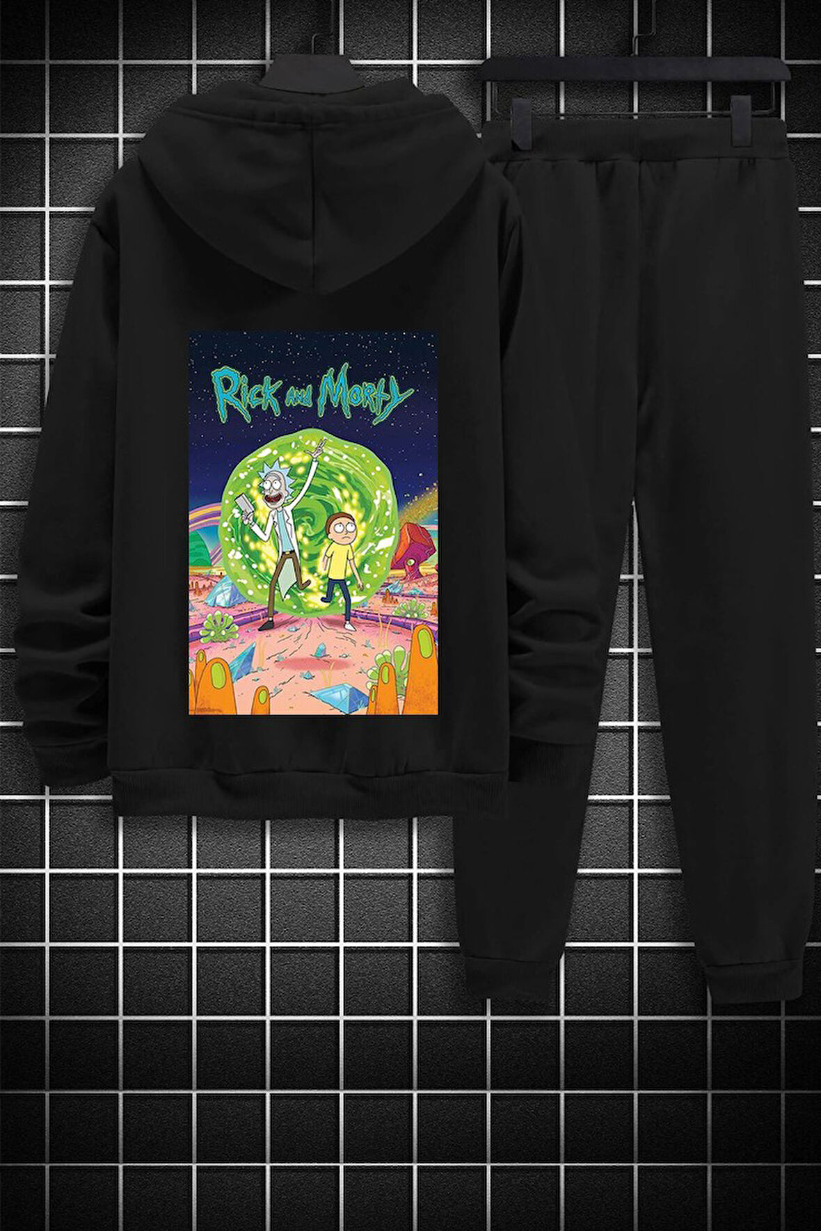 Uyguntarz Unisex Rick and Morty Eşofman Takımı