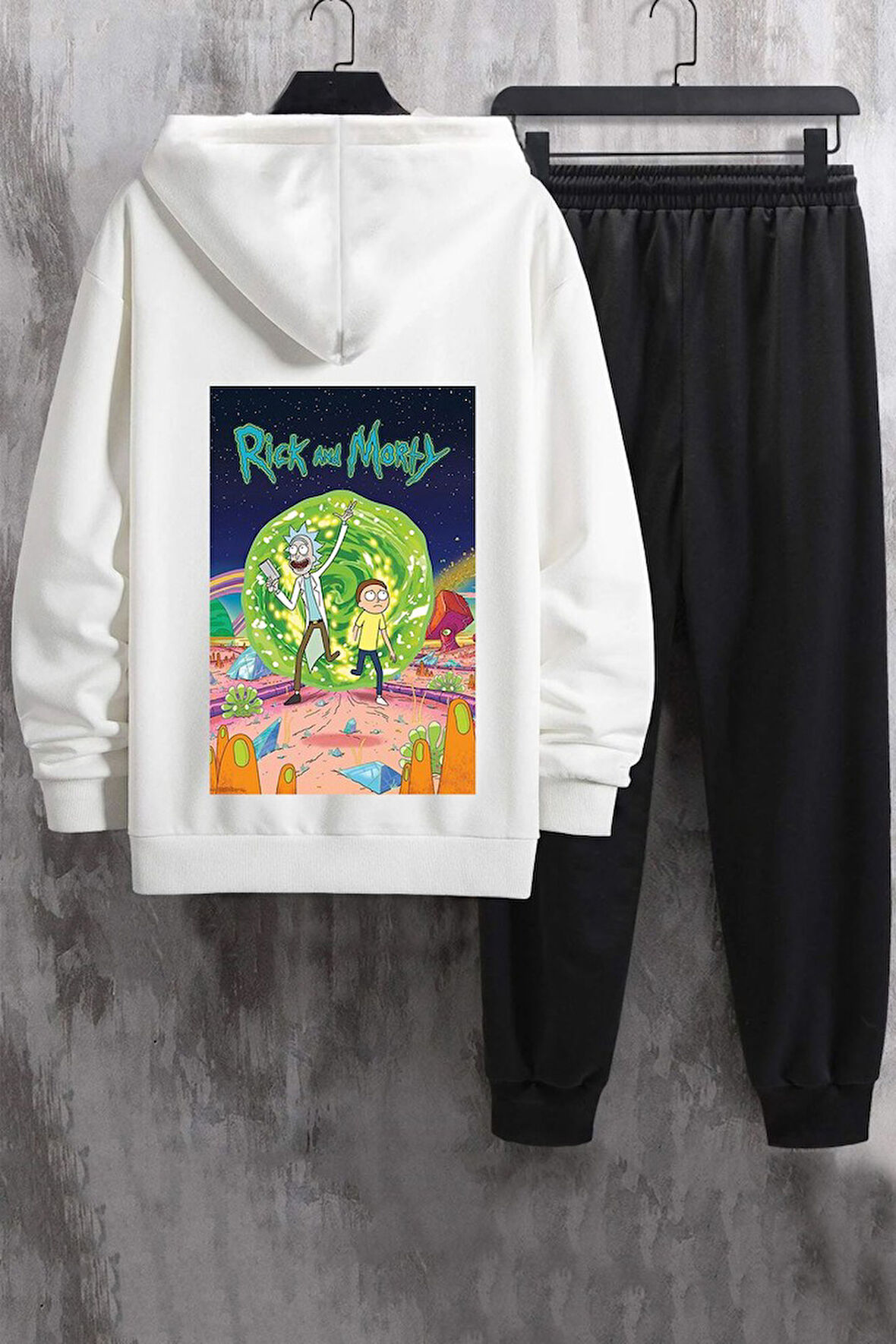 Uyguntarz Unisex Rick and Morty Eşofman Takımı
