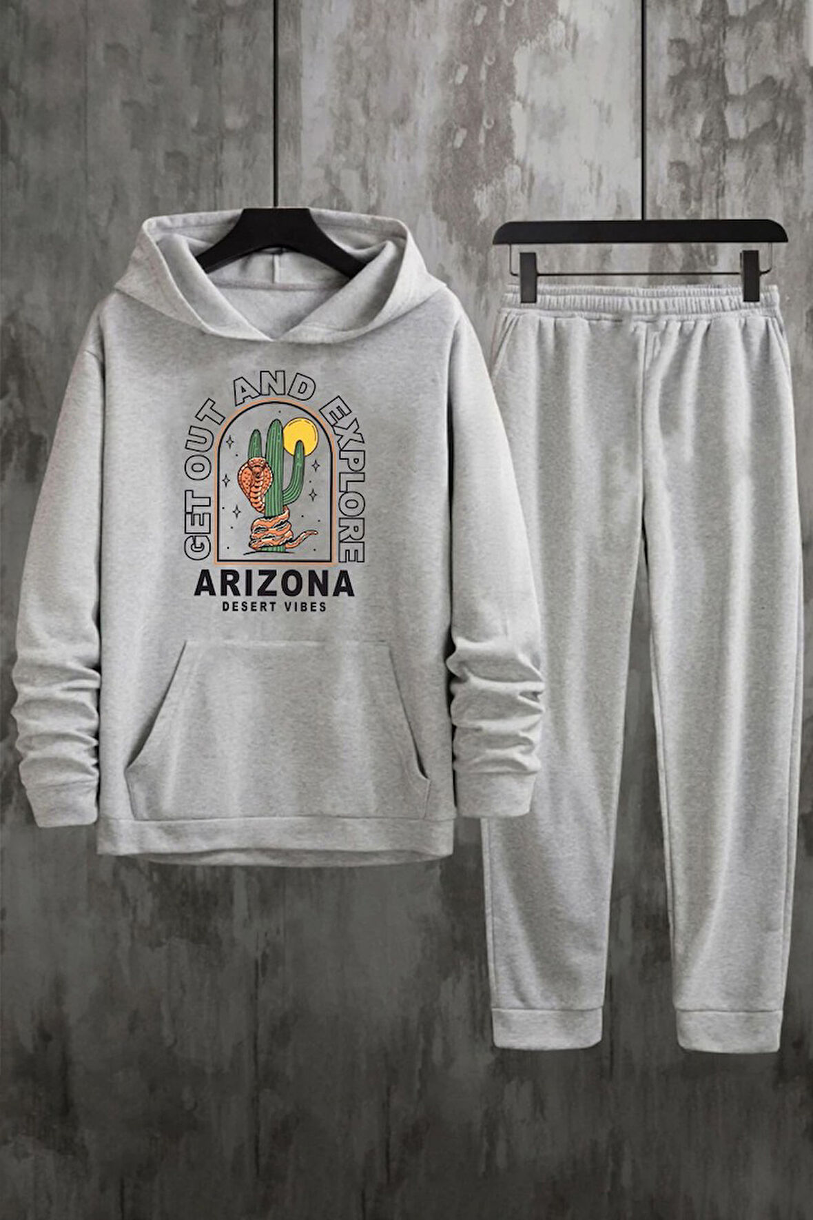 Unisex Arizona Baskılı Eşofman Takımı