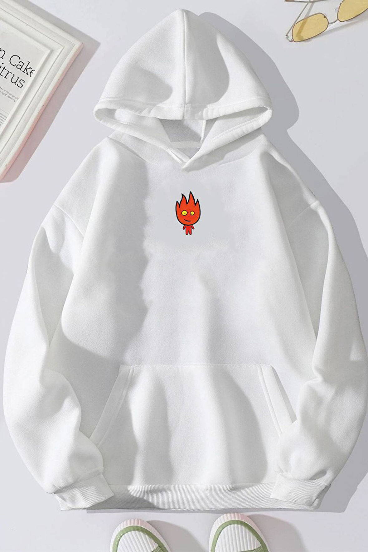 Uyguntarz Unisex Ateş Avatar Baskılı Sweatshirt