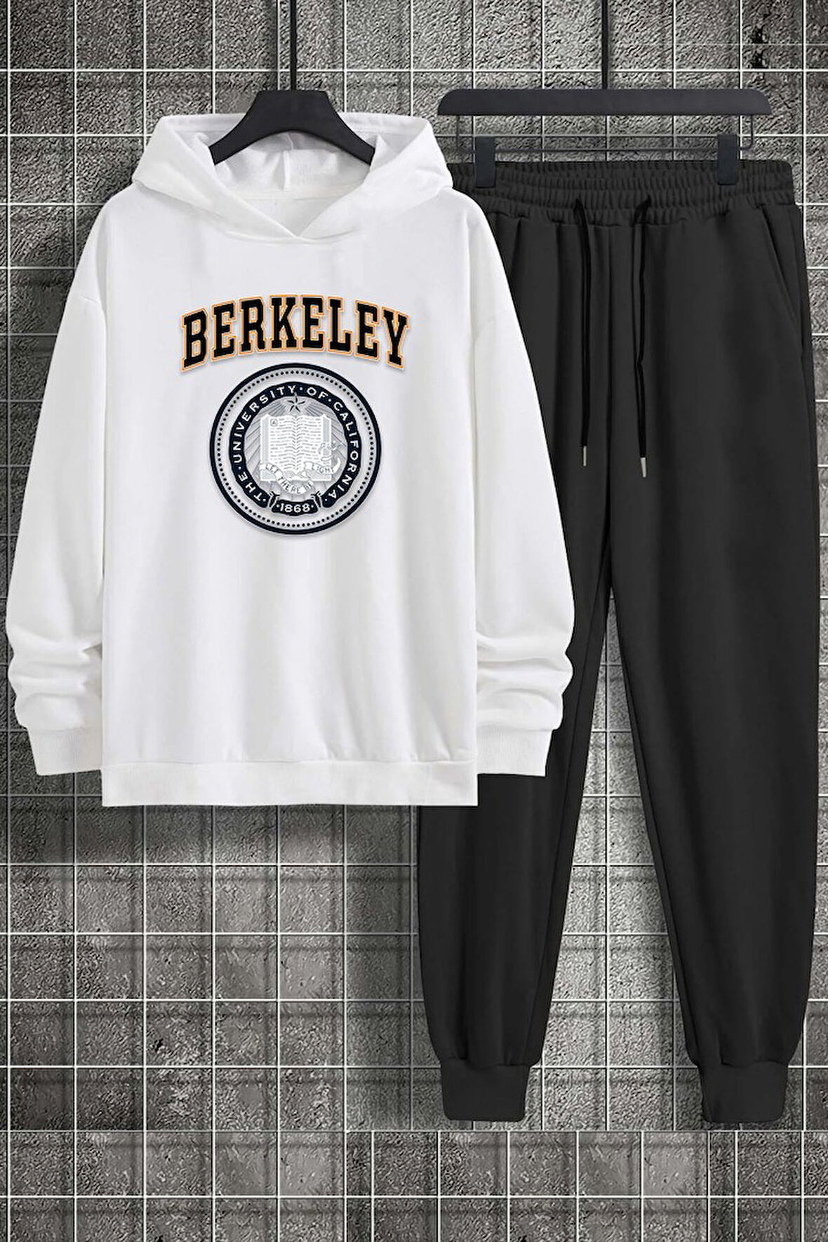 Uyguntarz Unisex Berkeley Baskılı Eşofman Takımı