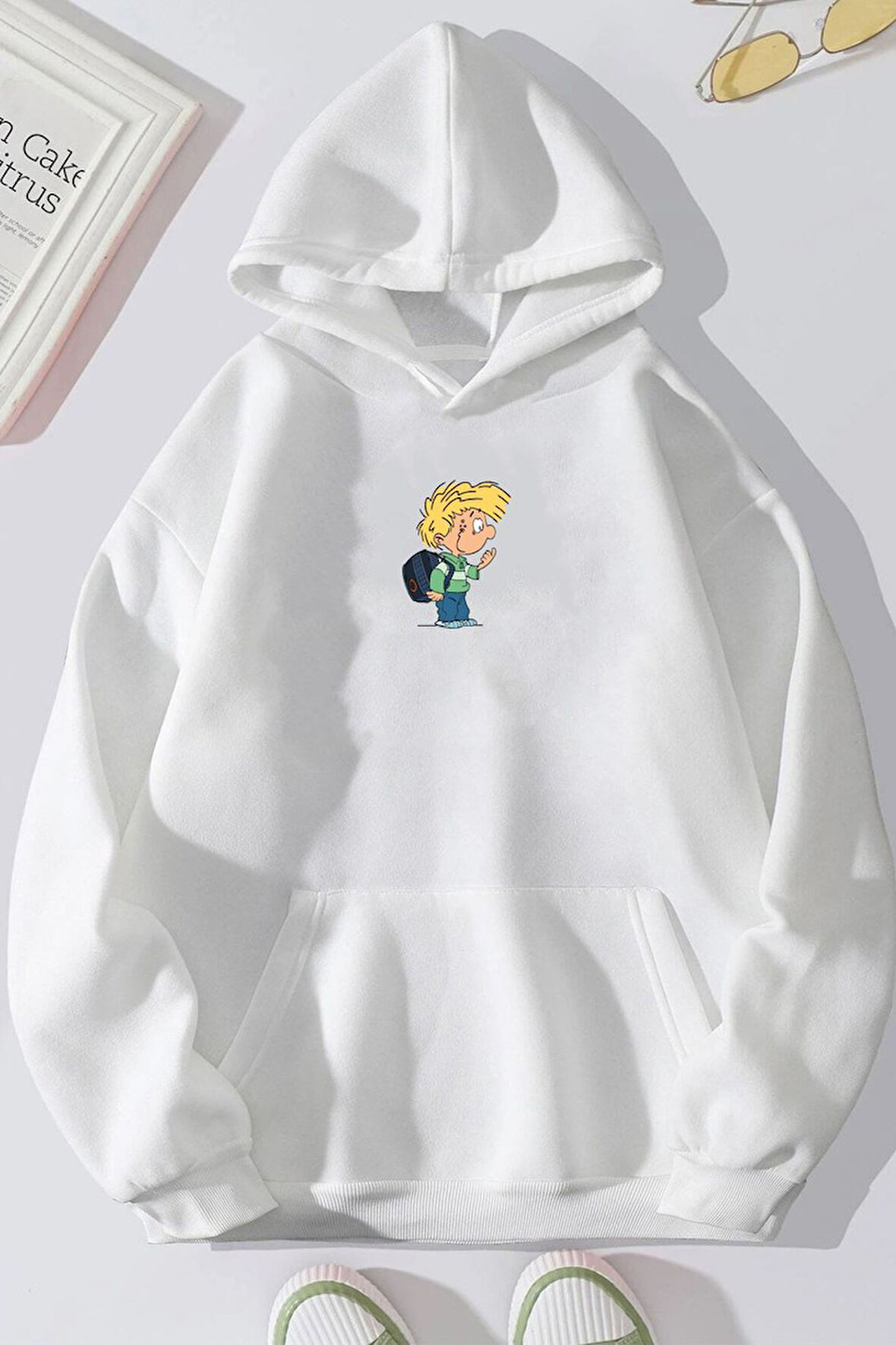 Uyguntarz Unisex Cedric Üzümlü Kekim Baskılı Sweatshirt