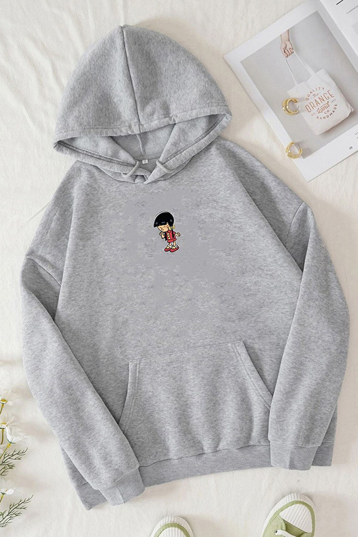 Uyguntarz Unisex Chen Üzümlü Kekim Baskılı Sweatshirt