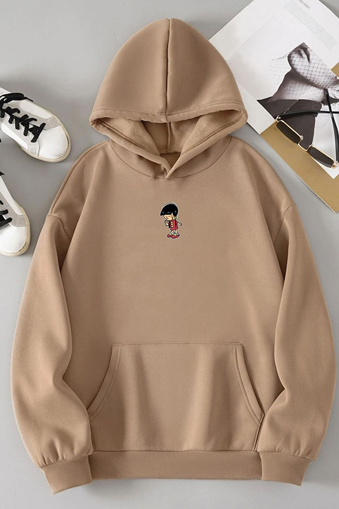 Uyguntarz Unisex Chen Üzümlü Kekim Baskılı Sweatshirt
