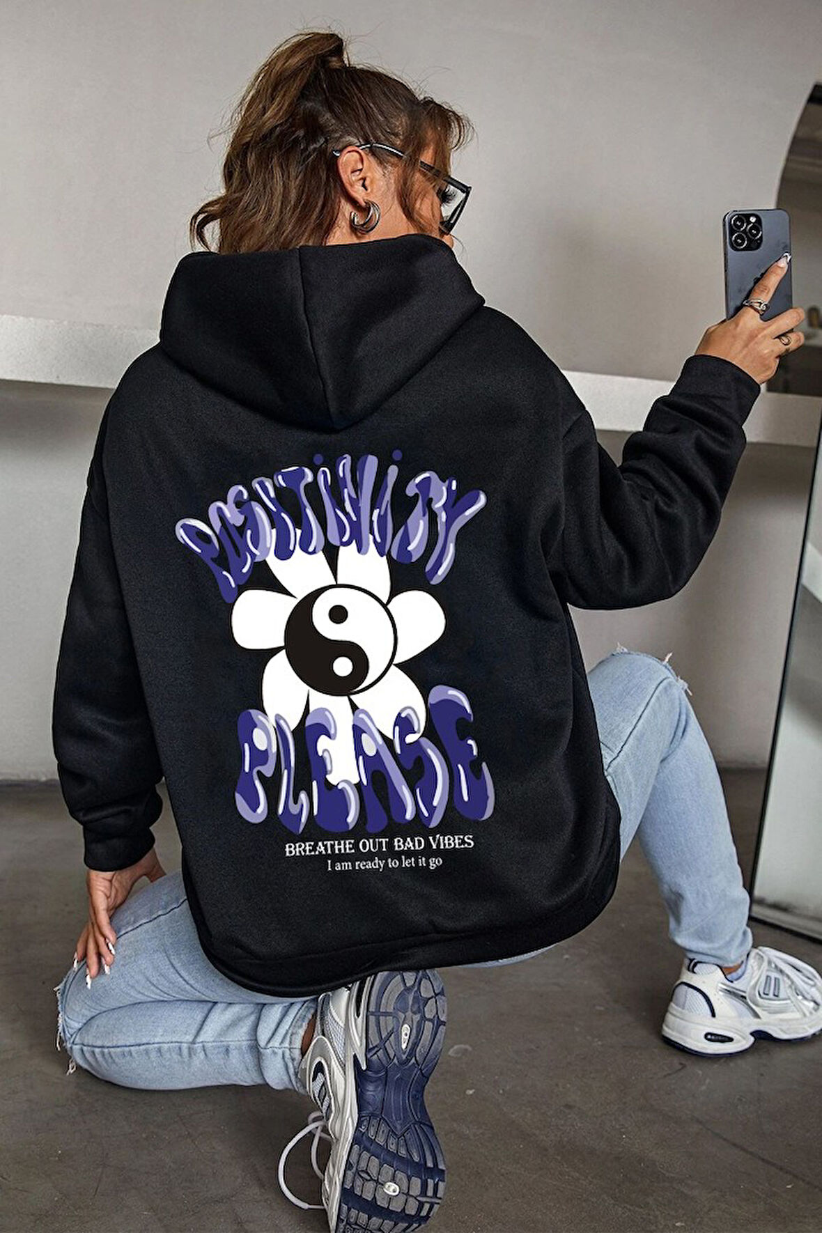 Uyguntarz Unisex Positivity Sweatshirt