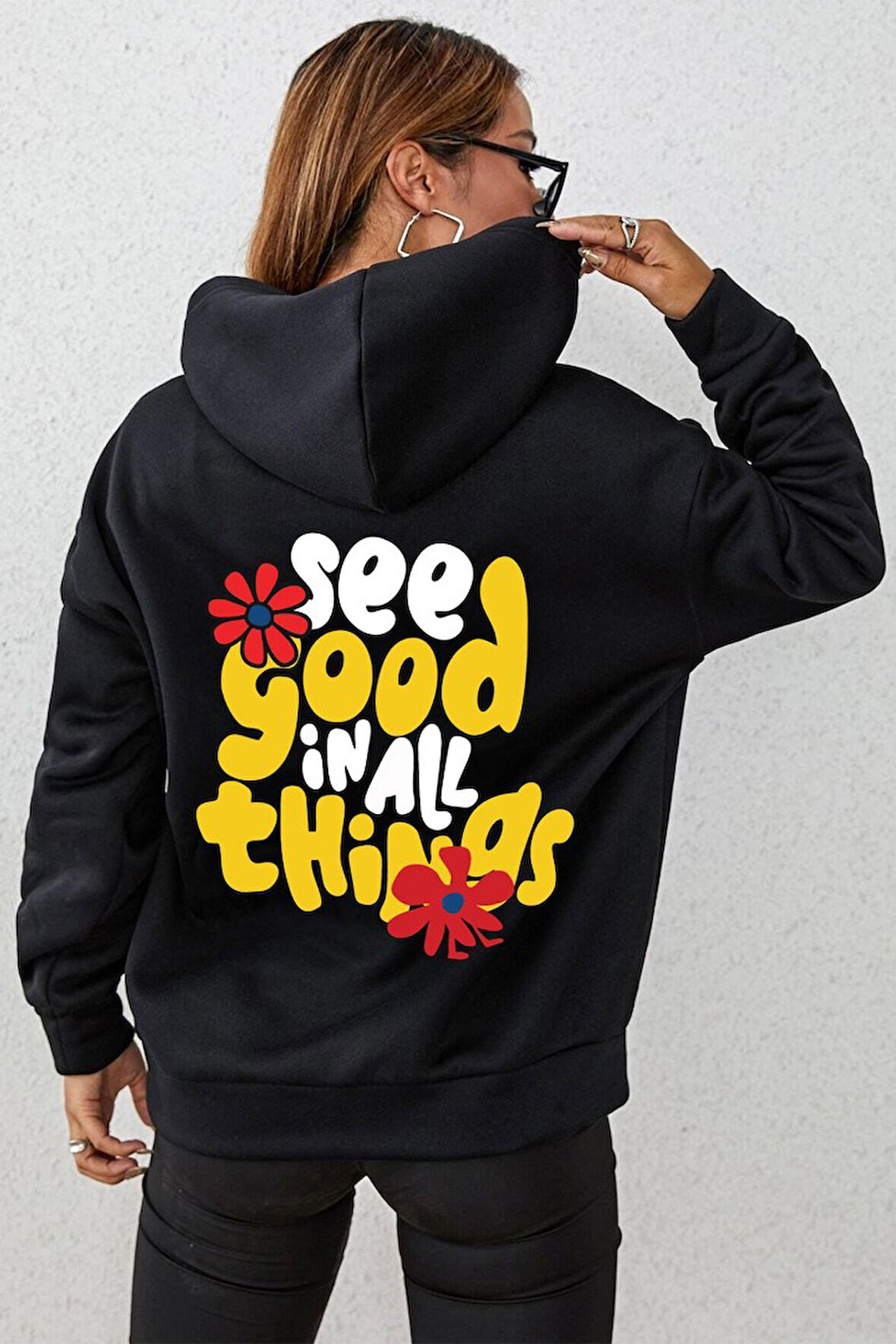 Uyguntarz Unisex Good things Sweatshirt