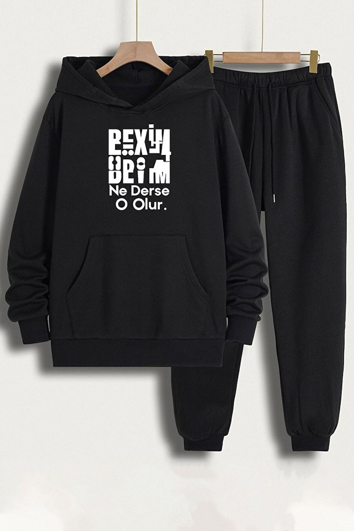 Uyguntarz Unisex Beyim Ne Derse O Olur Eşofman Takımı