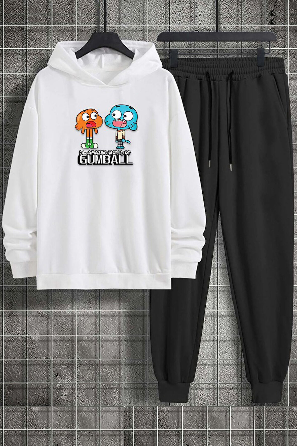 Uyguntarz Unisex Gumball Baskılı Eşofman Takımı
