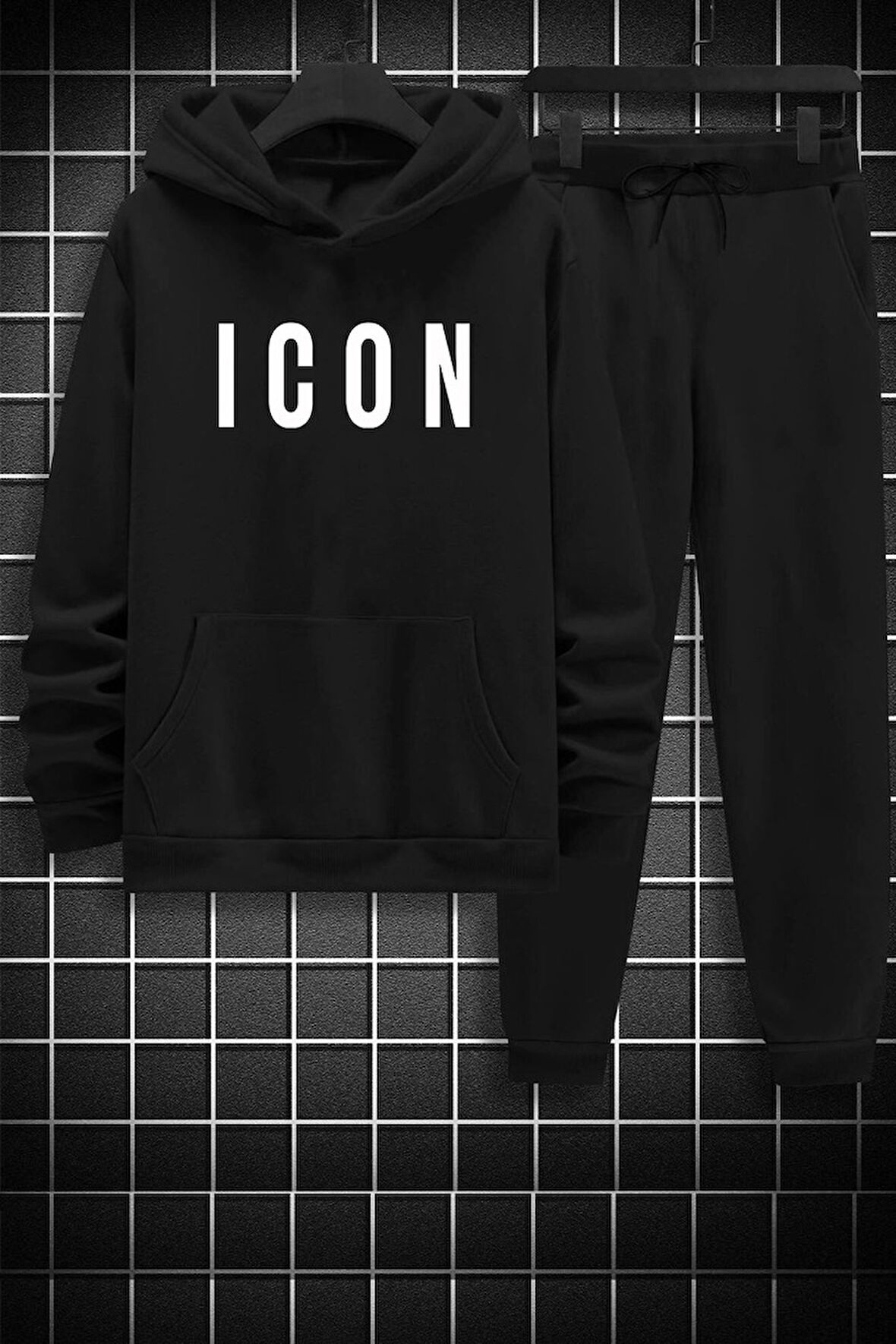 Uyguntarz Unisex Icon Baskılı Eşofman Takımı