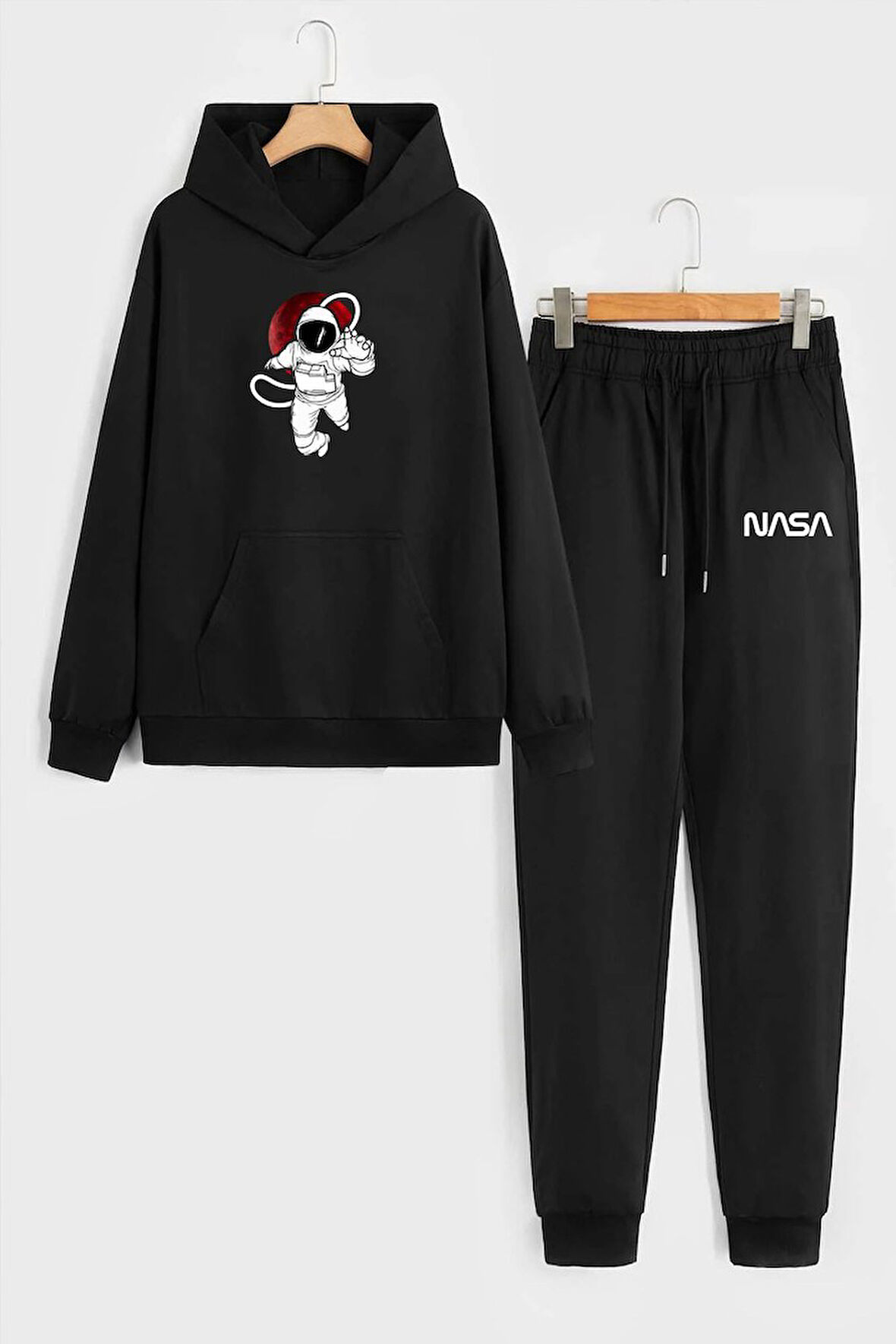 Uyguntarz Unisex Nasa Baskılı Eşofman Takımı