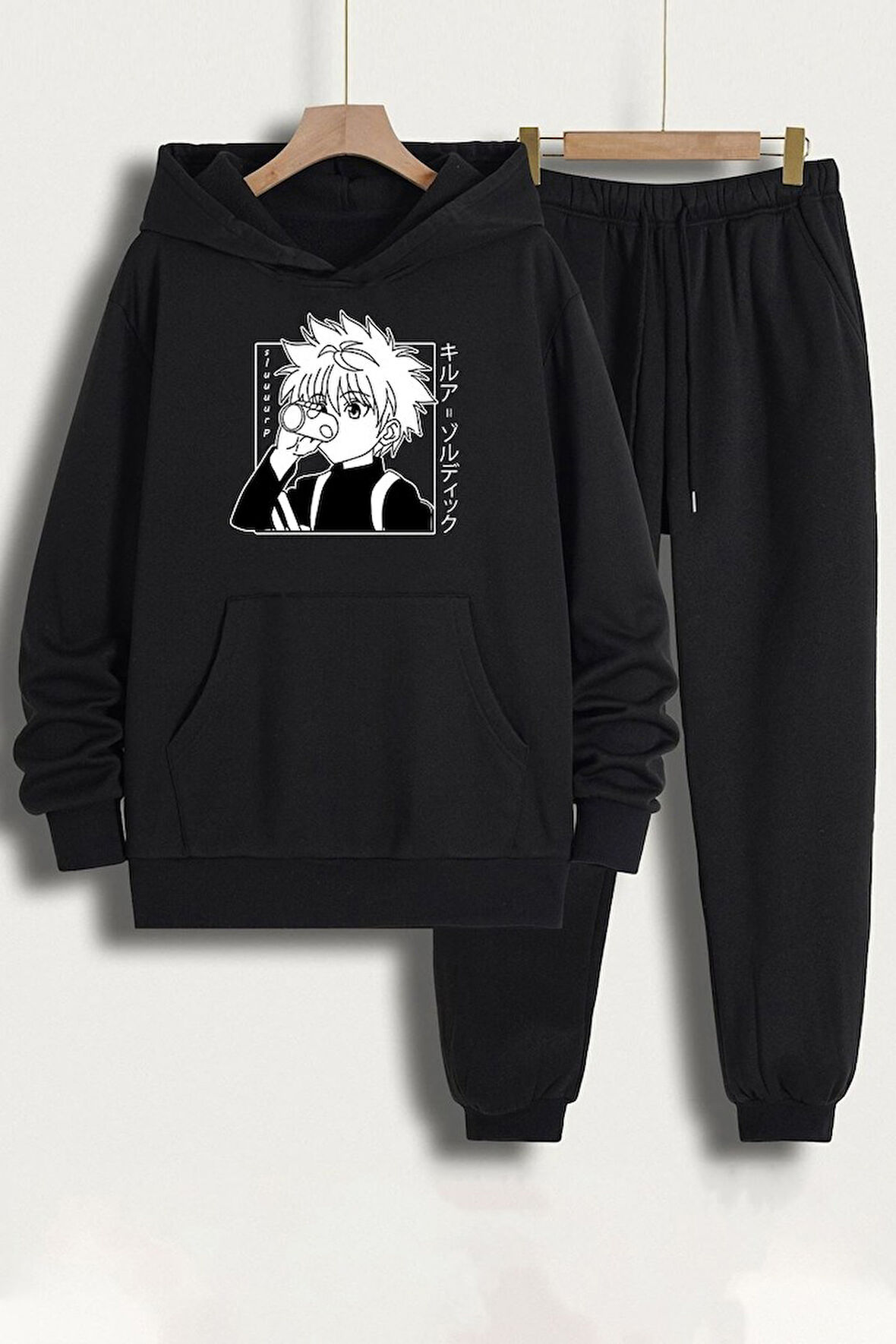 Uyguntarz Unisex Killua Zoldyck Baskılı Eşofman Takımı