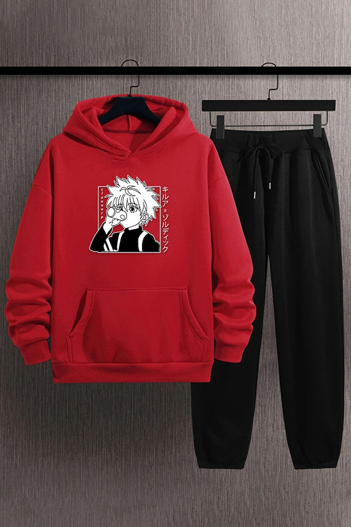 Uyguntarz Unisex Killua Zoldyck Baskılı Eşofman Takımı