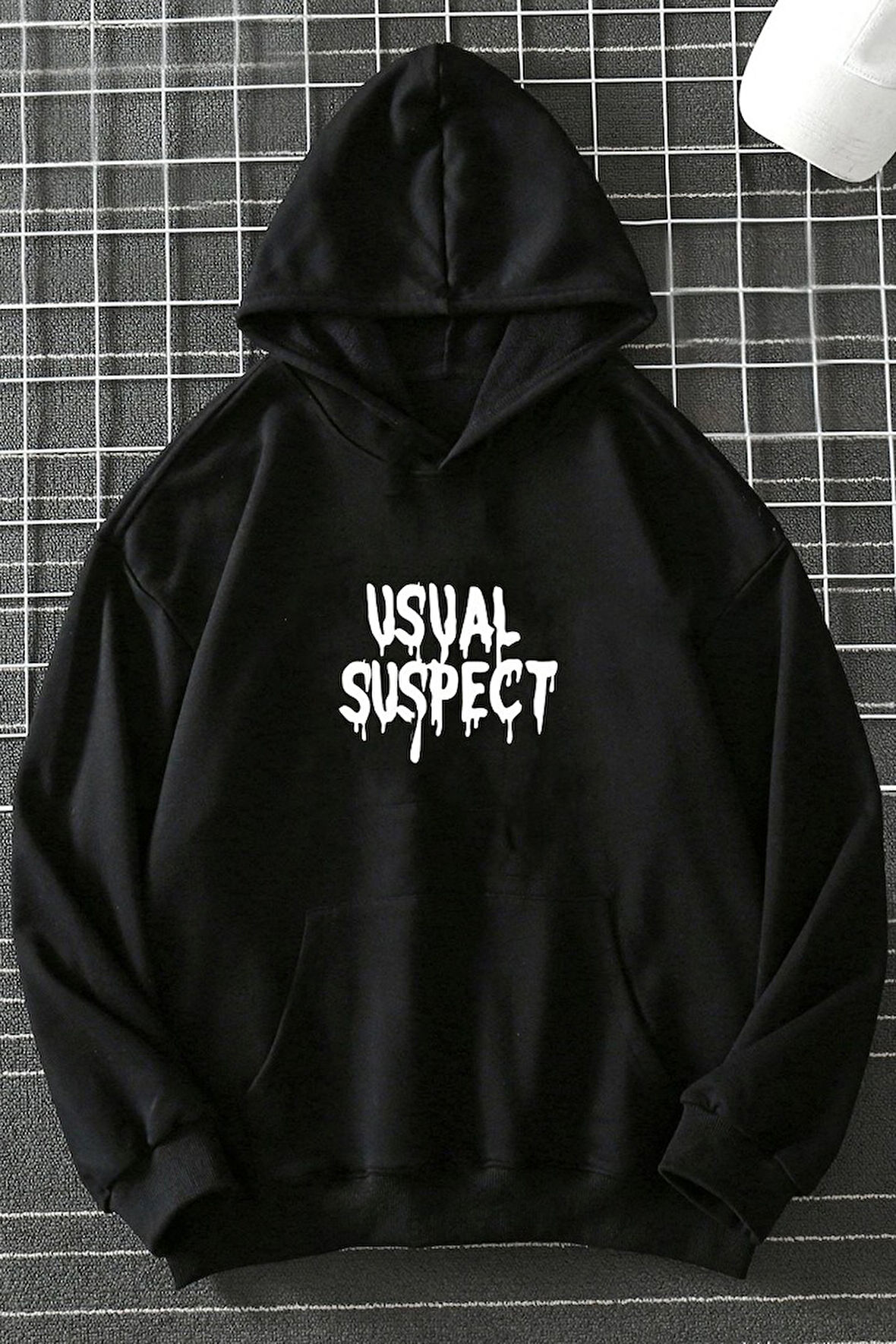 Unisex Suspect Baskılı Sweatshirt