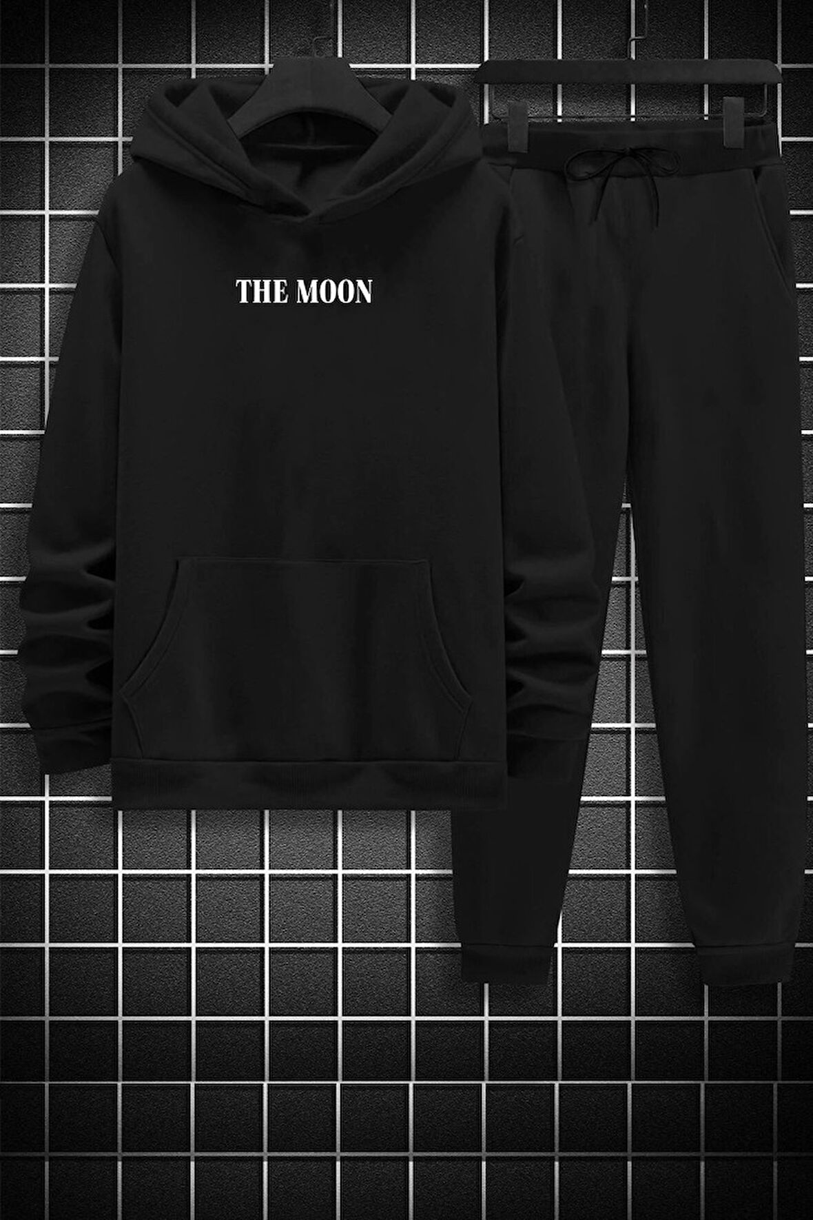 Unisex The Moon Baskılı Eşofman Takımı