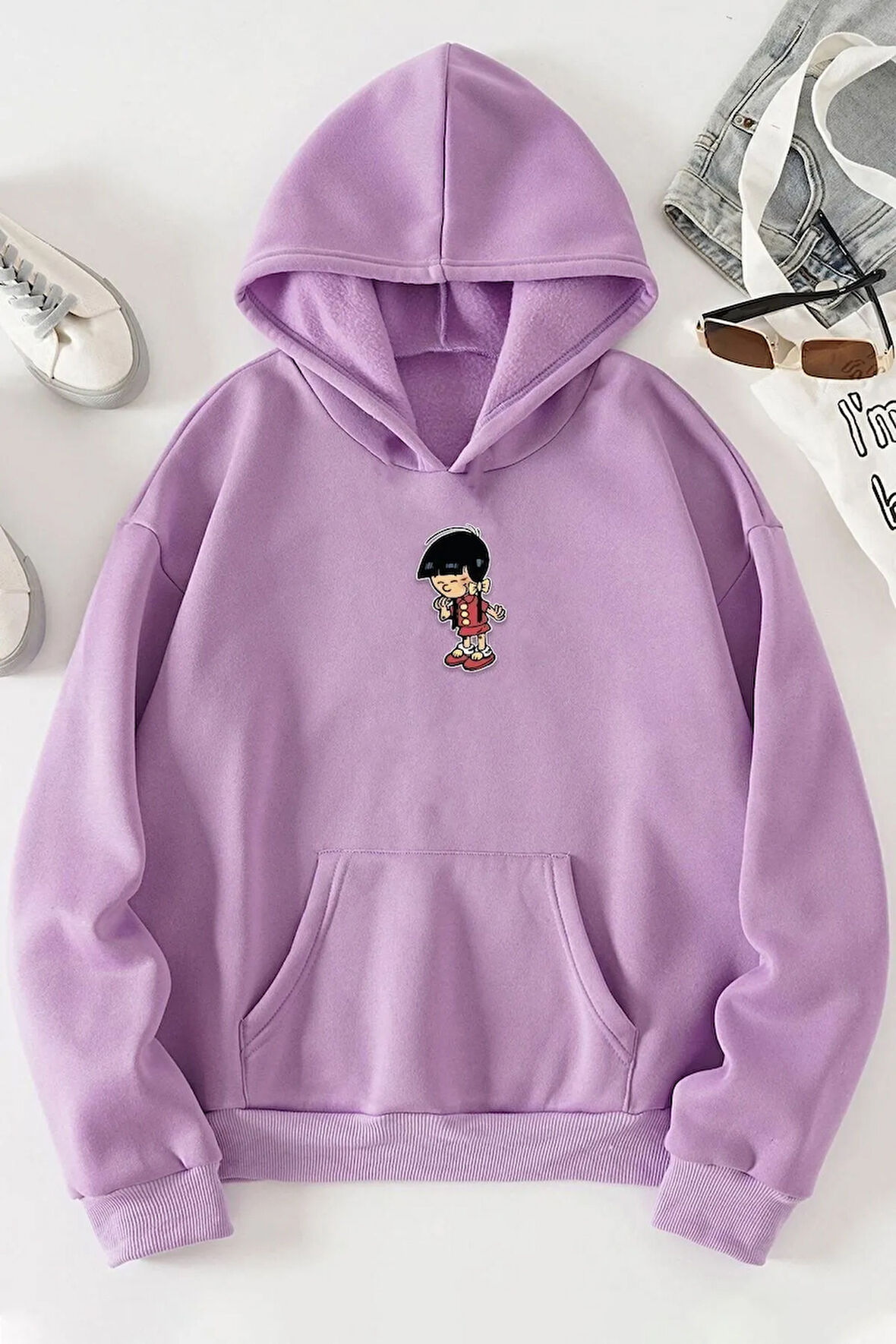Unisex Chen Üzümlü Kekim Baskılı Sweatshirt