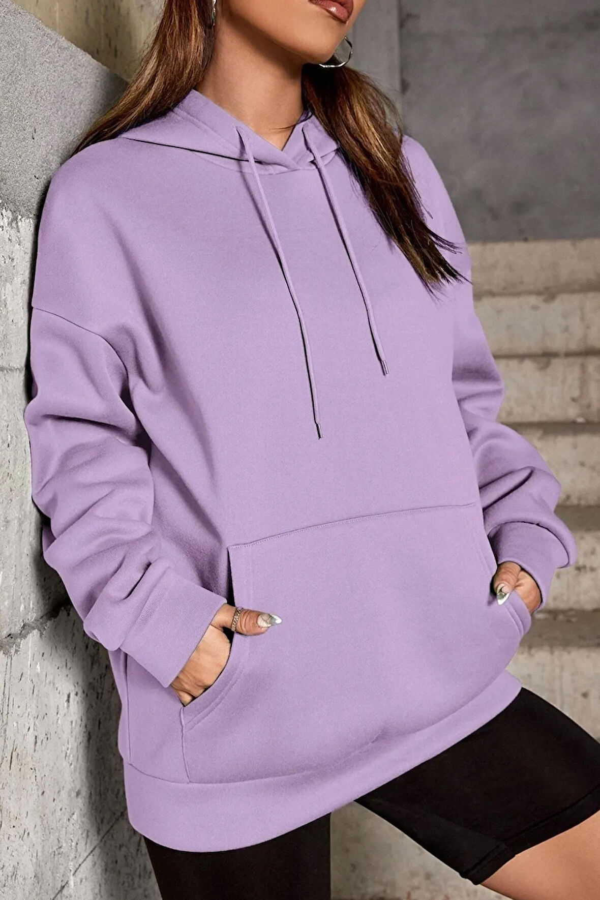 Pusula Sırt Baskılı Sweatshirt