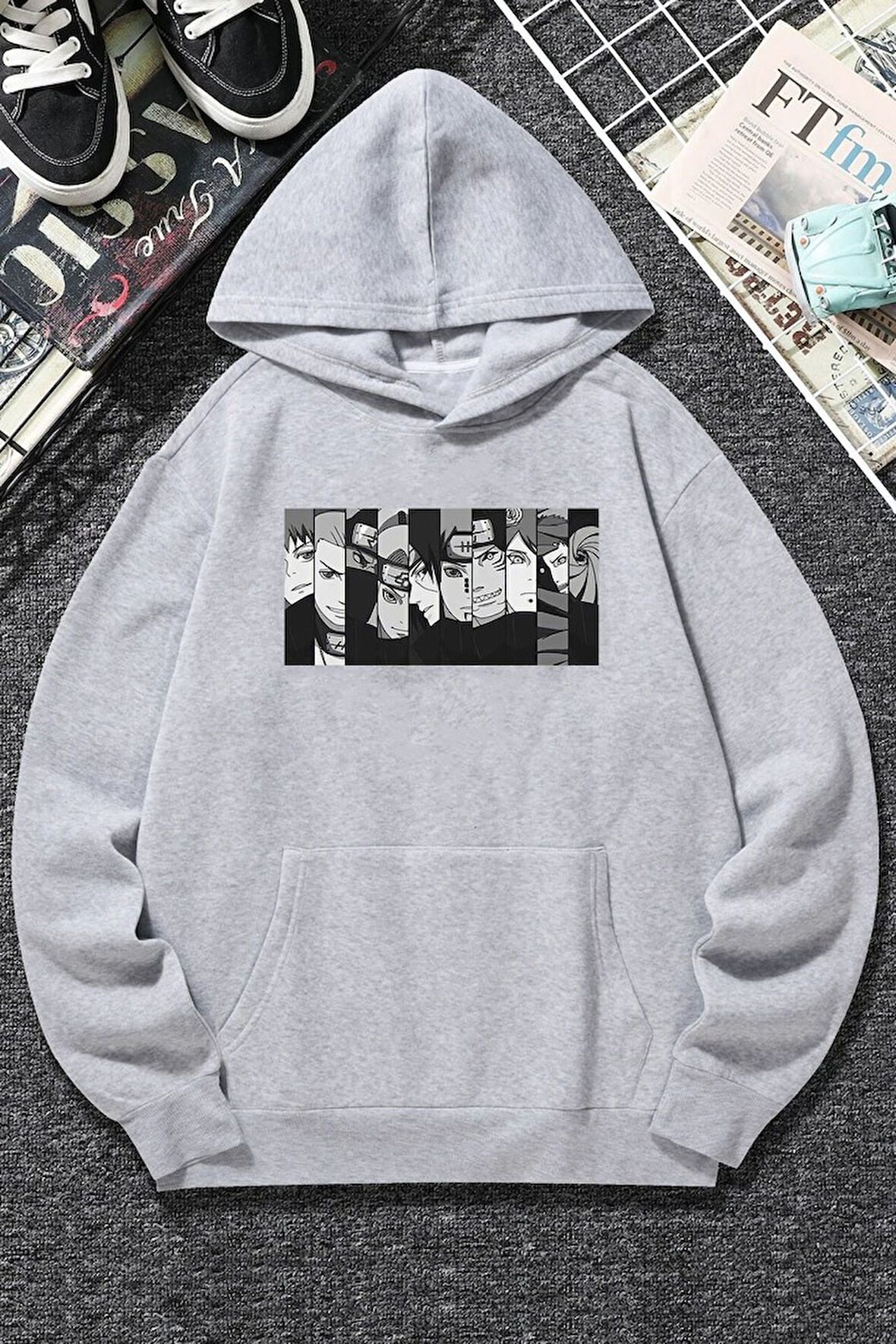 Uyguntarz Unisex Naruto Baskılı Sweatshirt