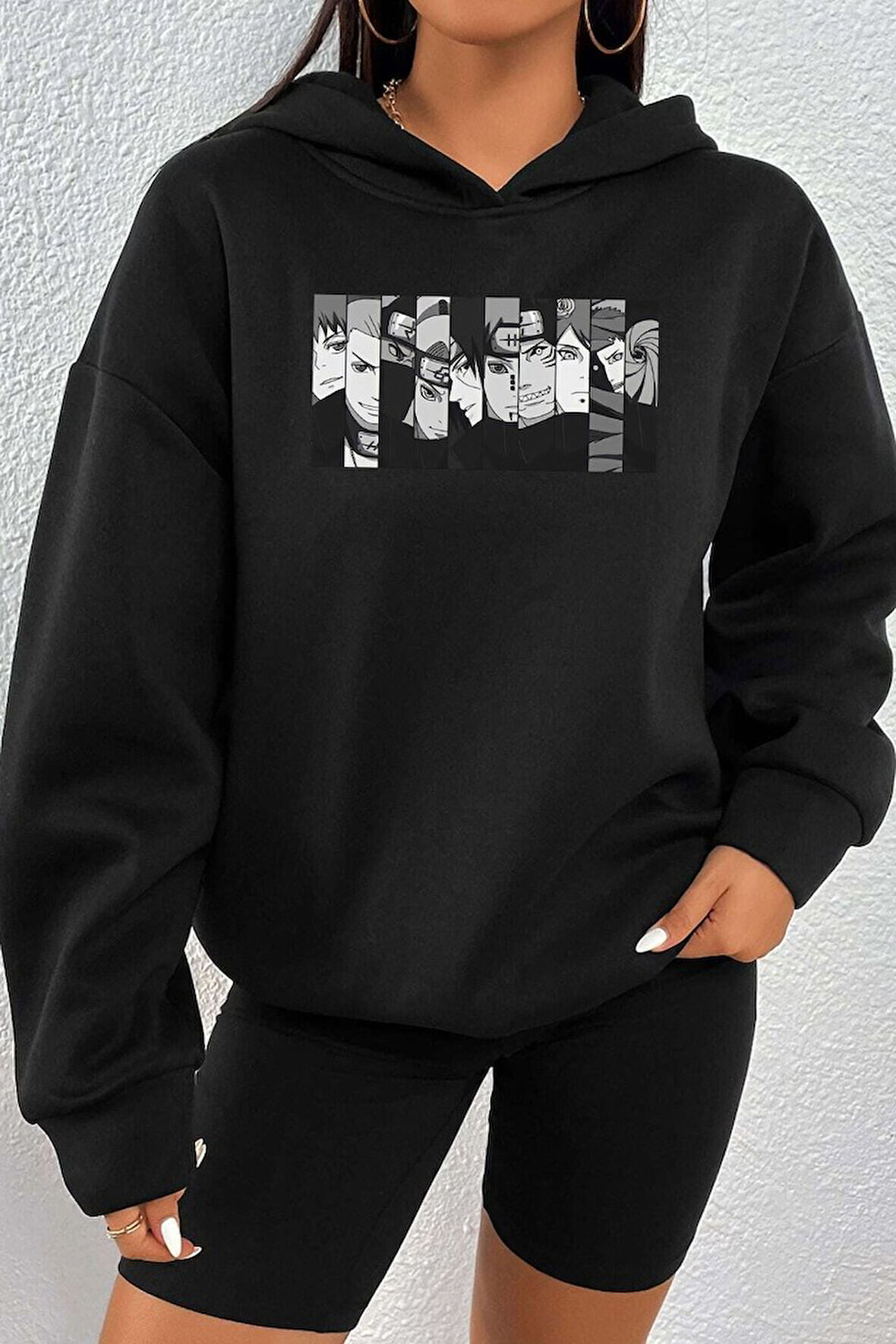 Uyguntarz Unisex Naruto Baskılı Sweatshirt