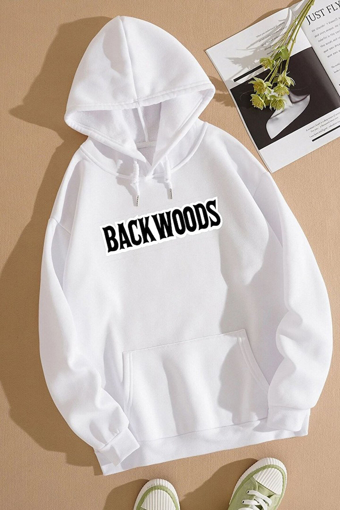 Uyguntarz Unisex Backwoods Baskılı Sweatshirt