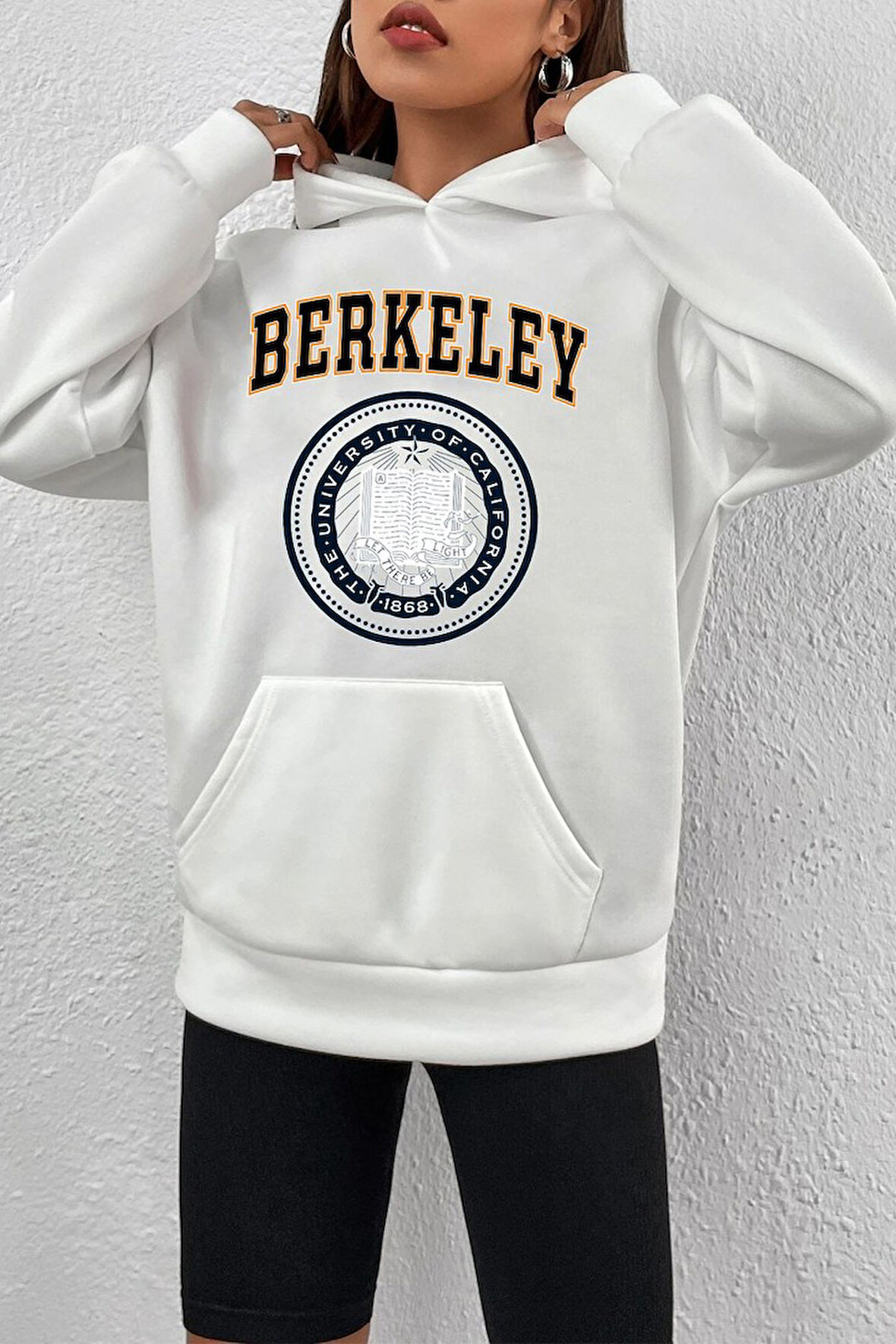 Uyguntarz Unisex Berkeley Baskılı Sweatshirt