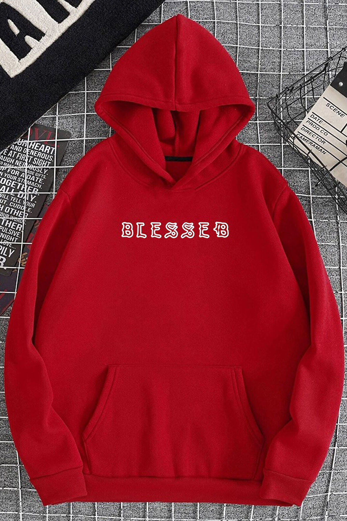 Uyguntarz Unisex Blesseb Baskılı Sweatshirt