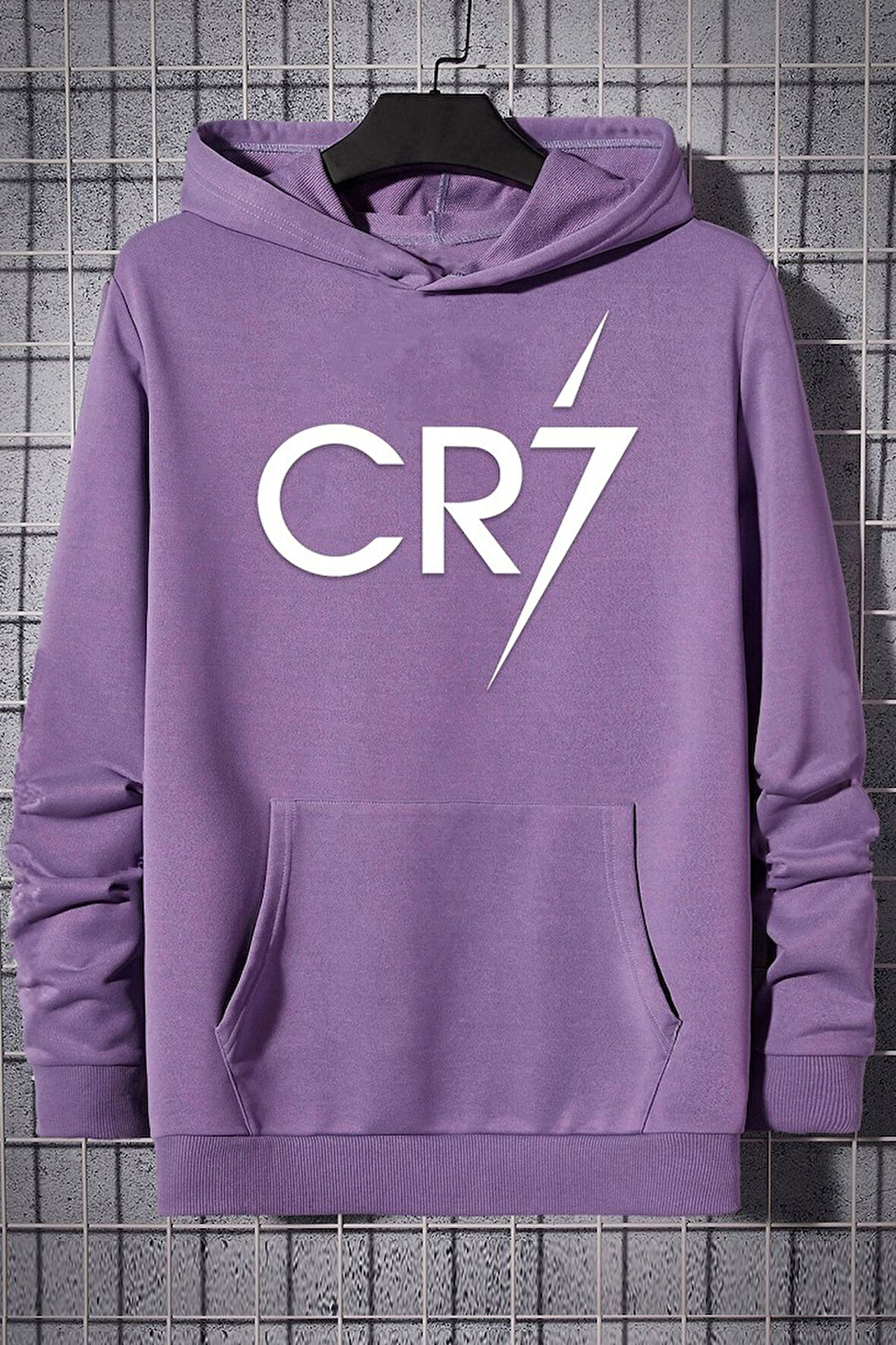 Uyguntarz Unisex Cr7 Baskılı Sweatshirt