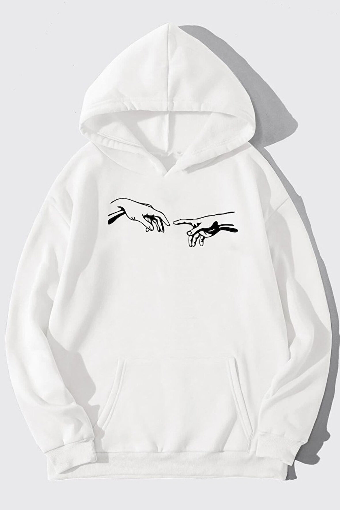 Uyguntarz Unisex Michelangelo Baskılı Sweatshirt