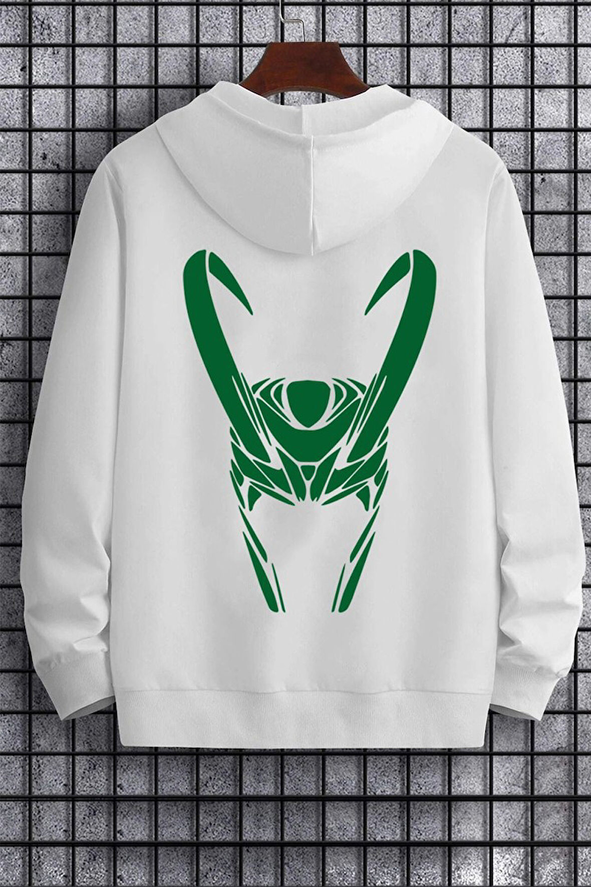 Uyguntarz Unisex Floki Baskılı Sweatshirt