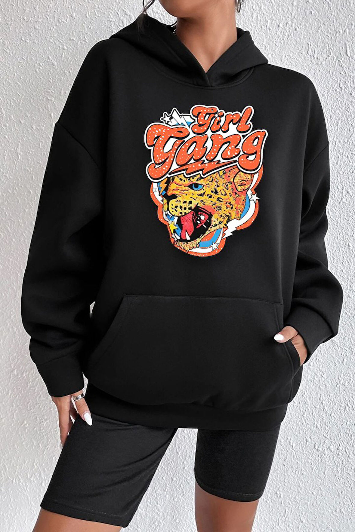 Uyguntarz Unisex Gril Gang Baskılı Sweatshirt