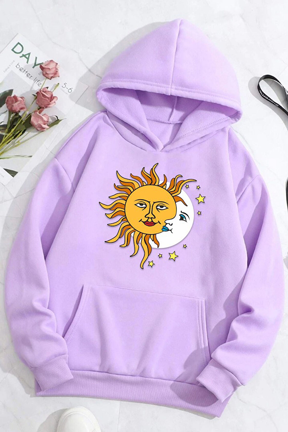 Uyguntarz Unisex Larks' Tongues in Aspic Baskılı Sweatshirt