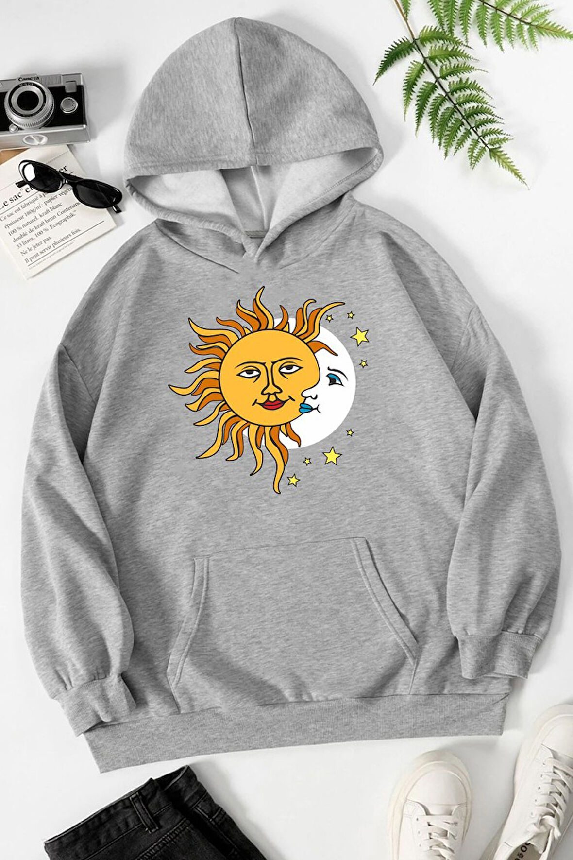 Uyguntarz Unisex Larks' Tongues in Aspic Baskılı Sweatshirt