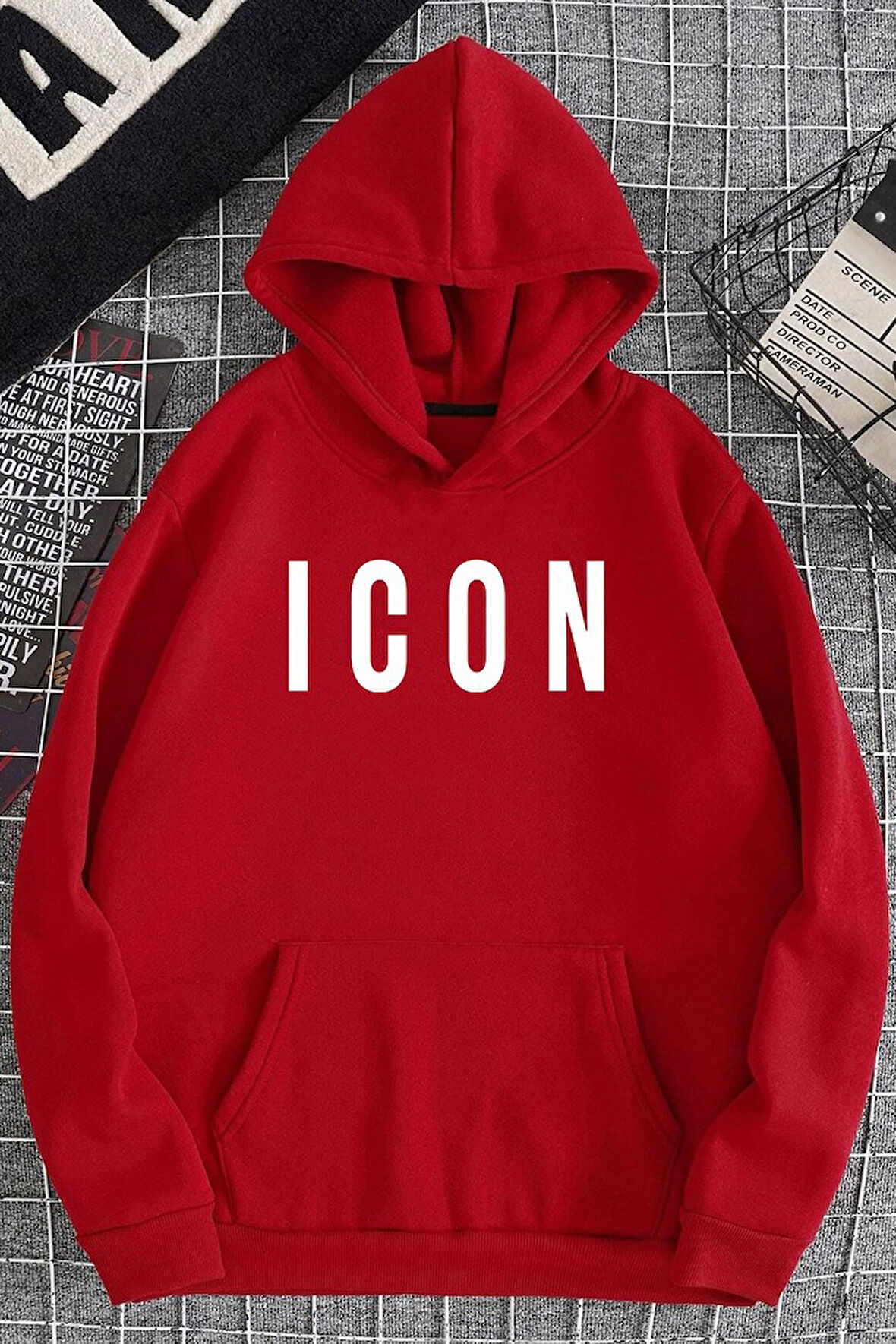 Uyguntarz Unisex Icon Baskılı Sweatshirt