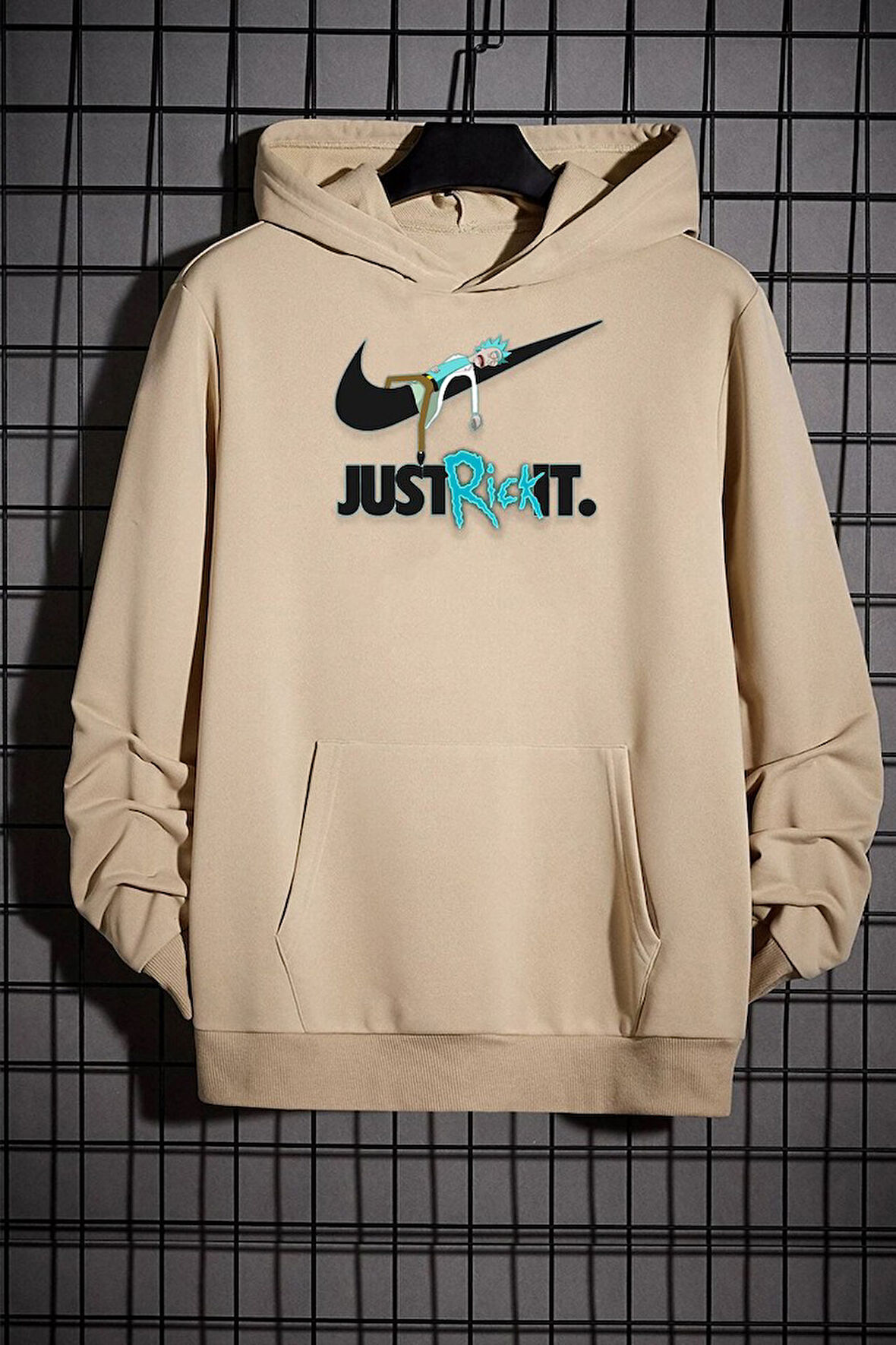 Uyguntarz Unisex Just Baskılı Sweatshirt