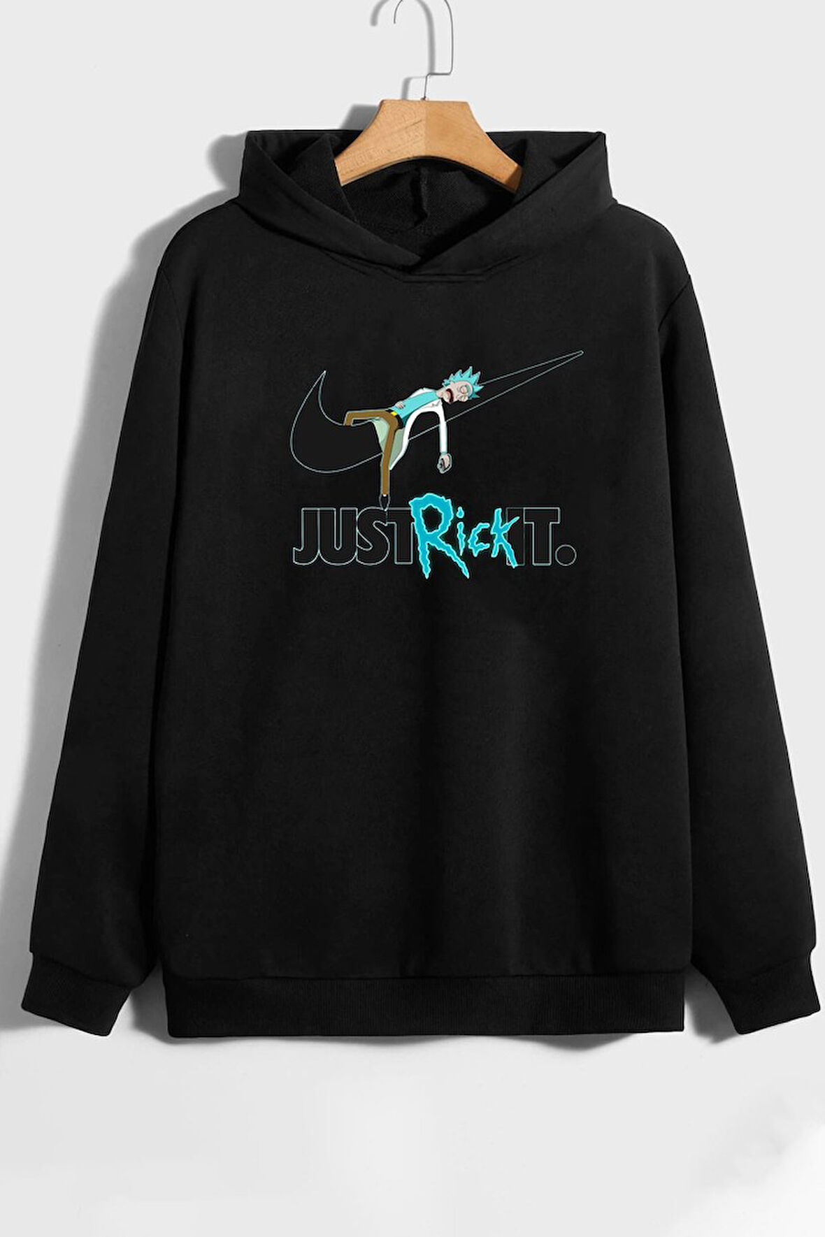 Uyguntarz Unisex Just Baskılı Sweatshirt