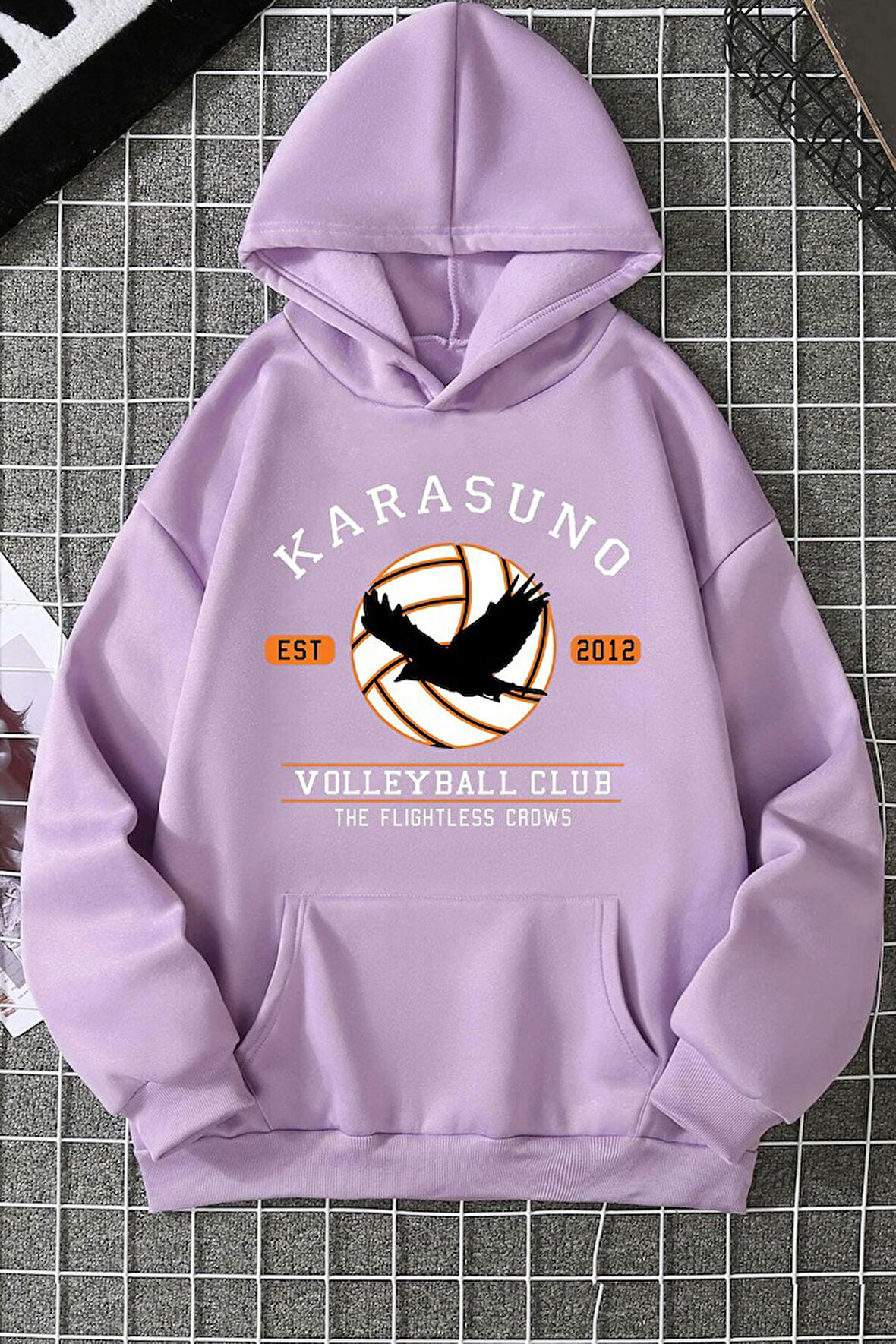 Uyguntarz Unisex Karasuno Baskılı Sweatshirt