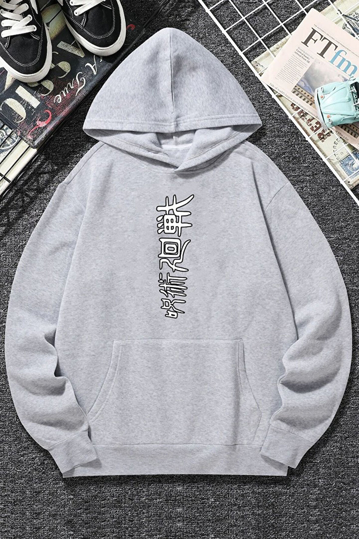 Uyguntarz Unisex Jujutsu kaisen Baskılı Sweatshirt
